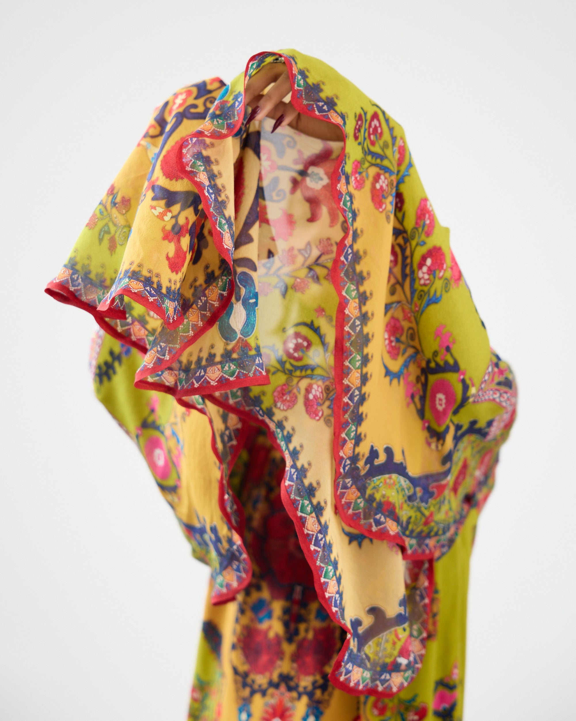 A Bukhara Summer : Misba - Lime/Mustard