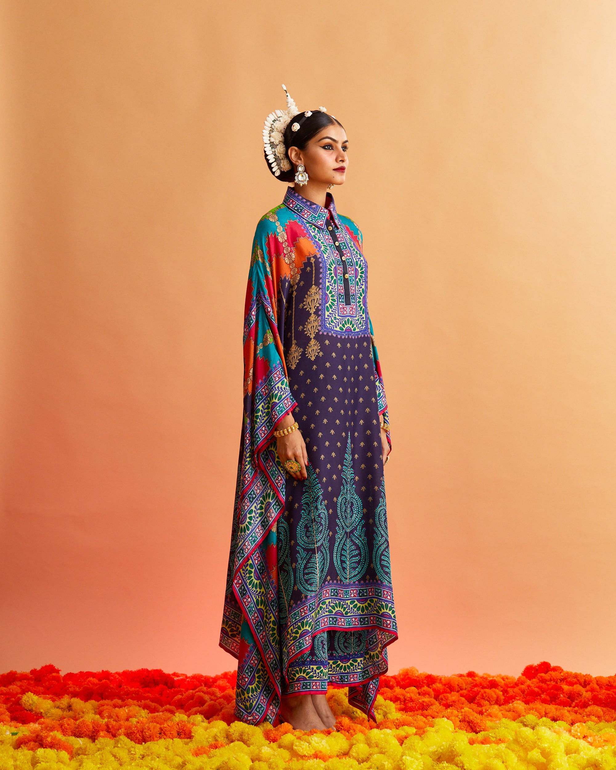 Ganjam : Sharifa - Purple/Multi