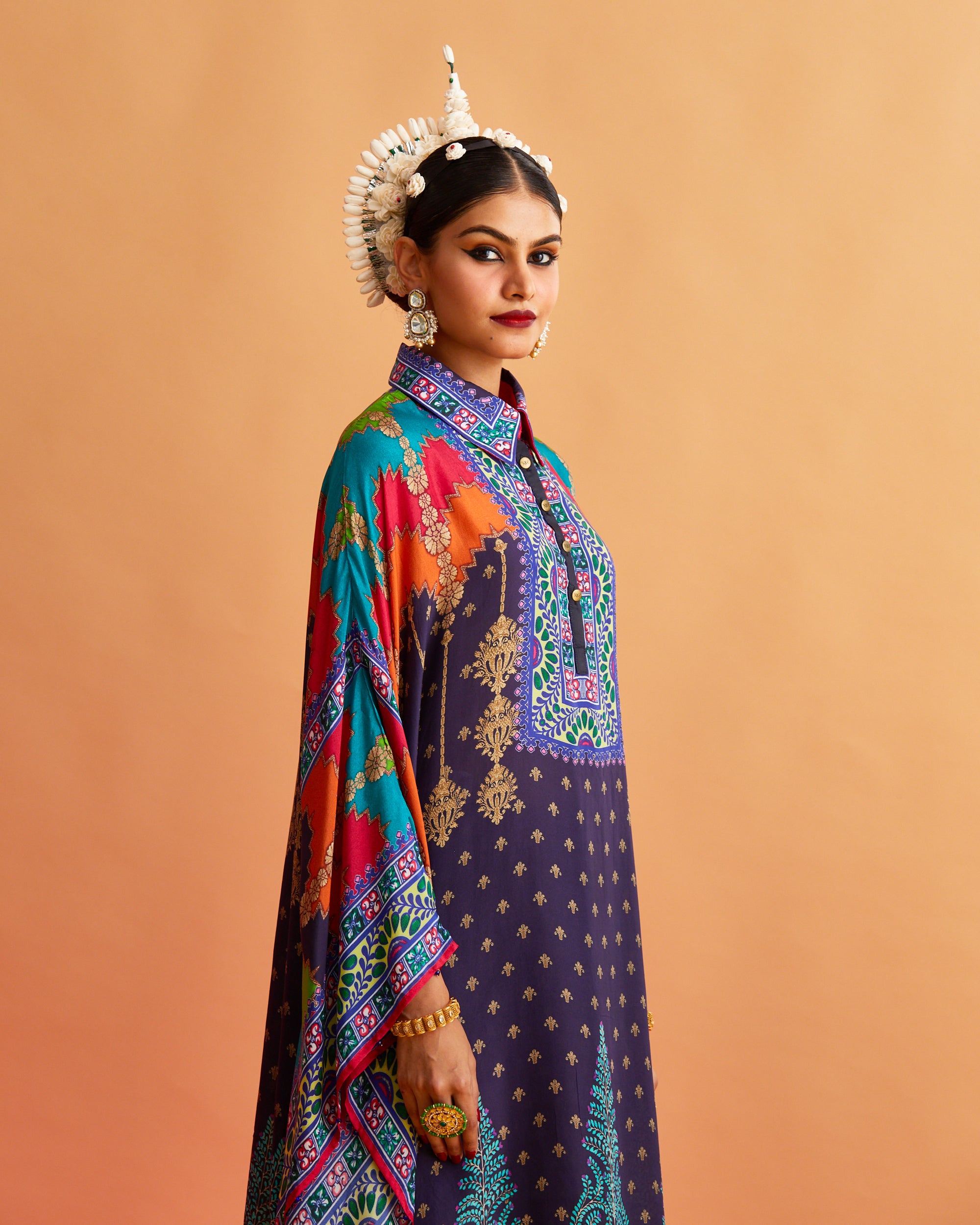 Ganjam : Sharifa - Purple/Multi