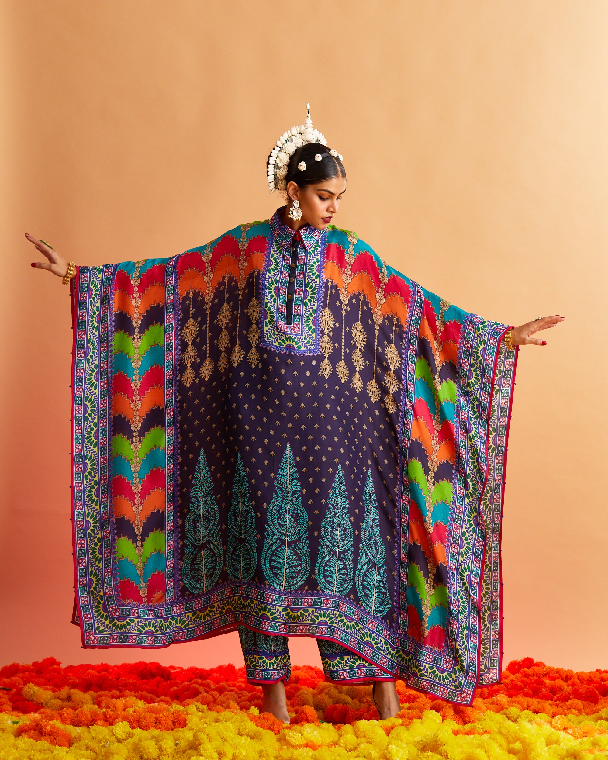Ganjam : Sharifa - Purple/Multi