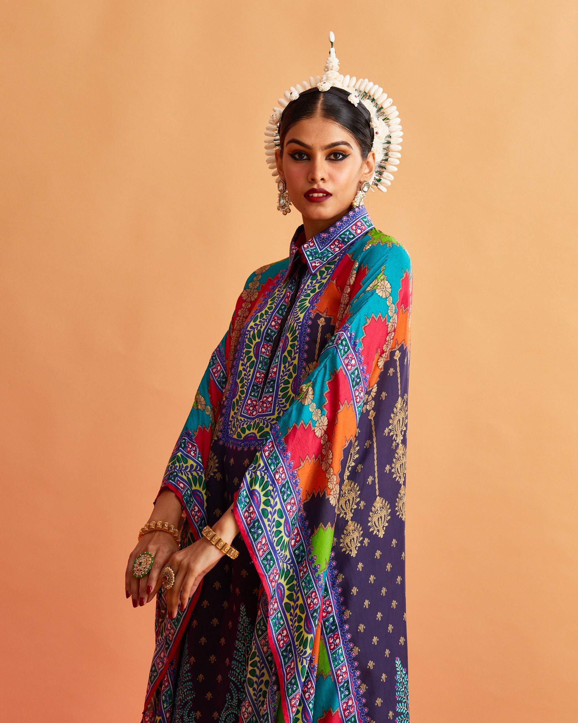Ganjam : Sharifa - Purple/Multi