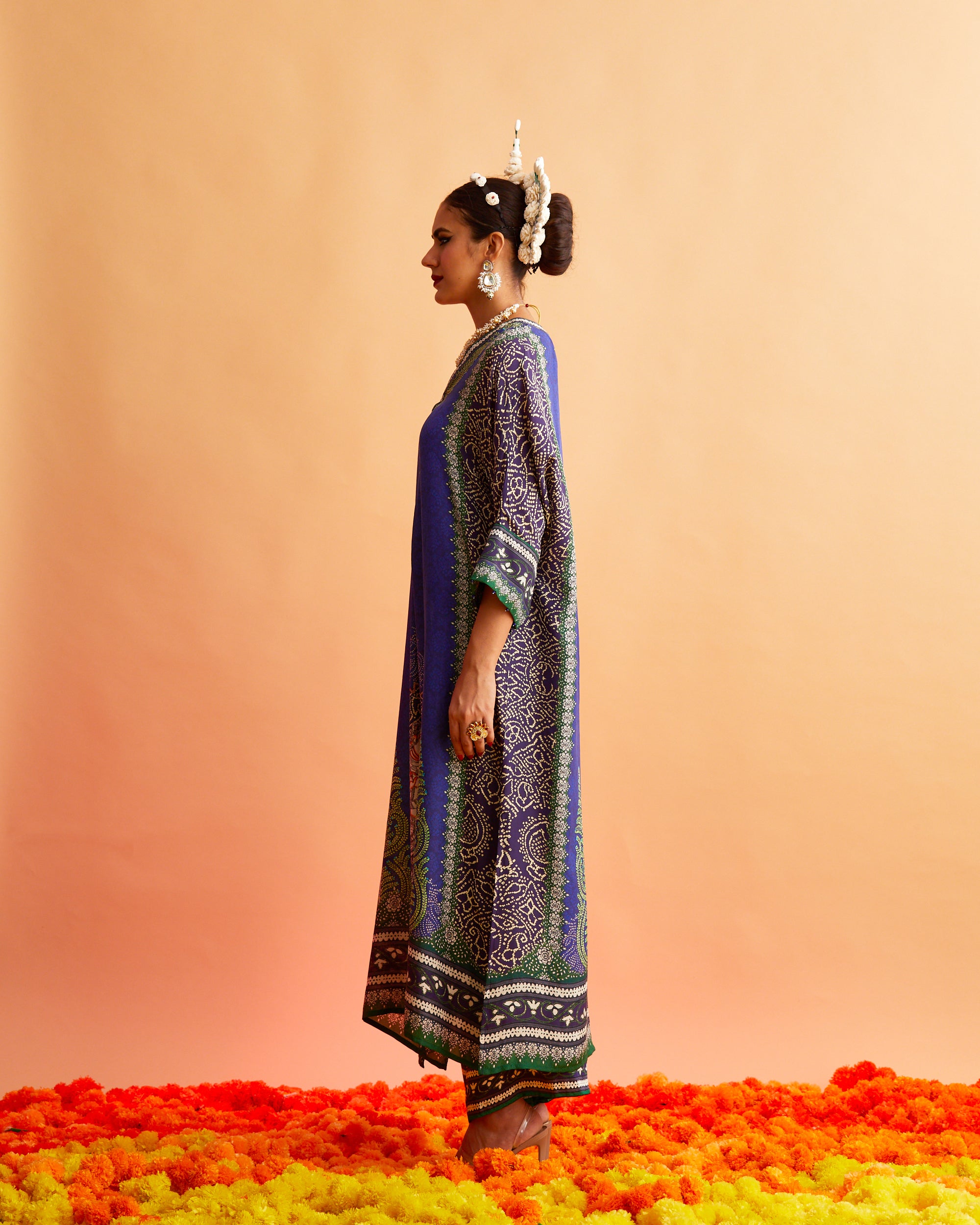 Ganjam : Banera - Navy/Purple