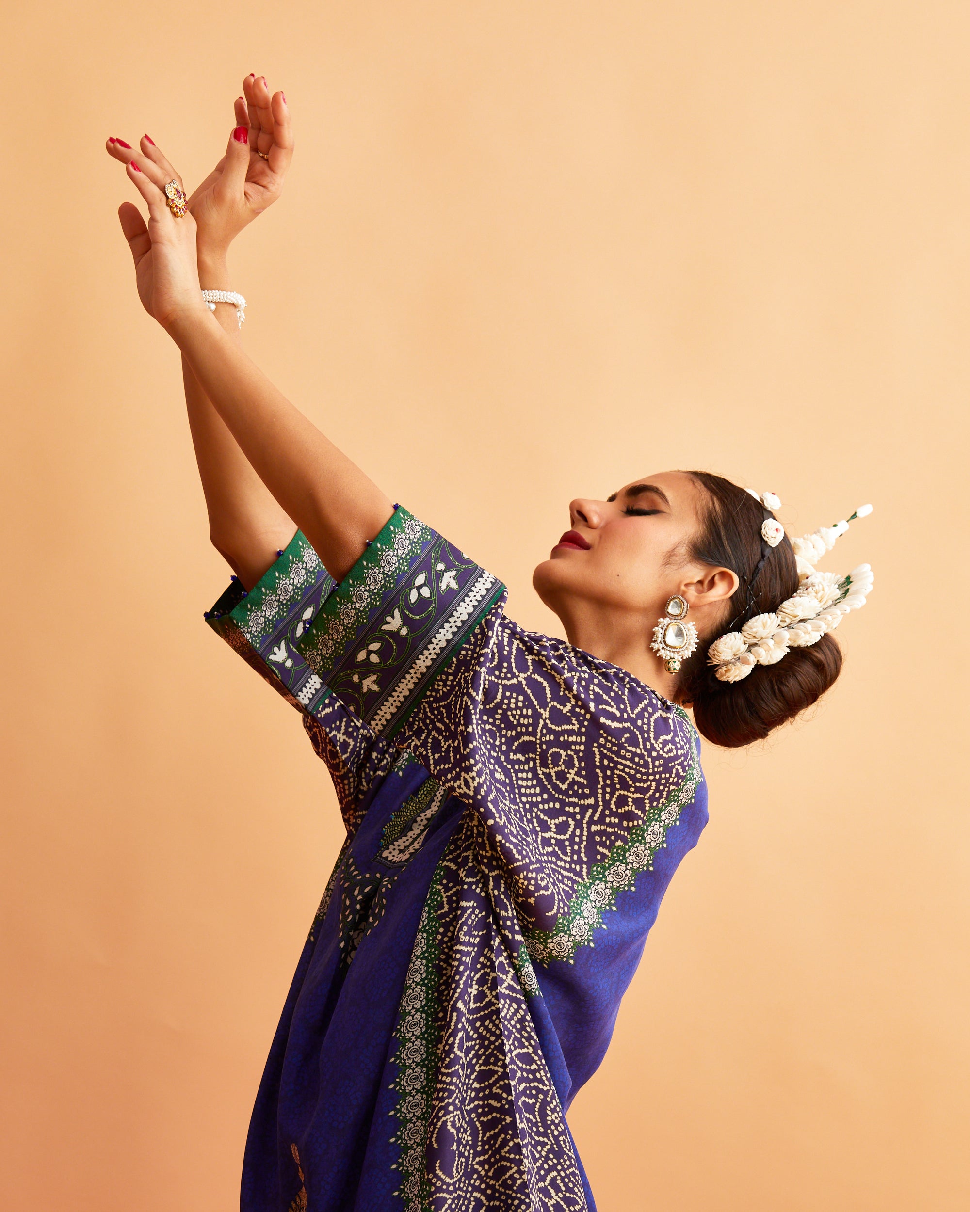 Ganjam : Banera - Navy/Purple