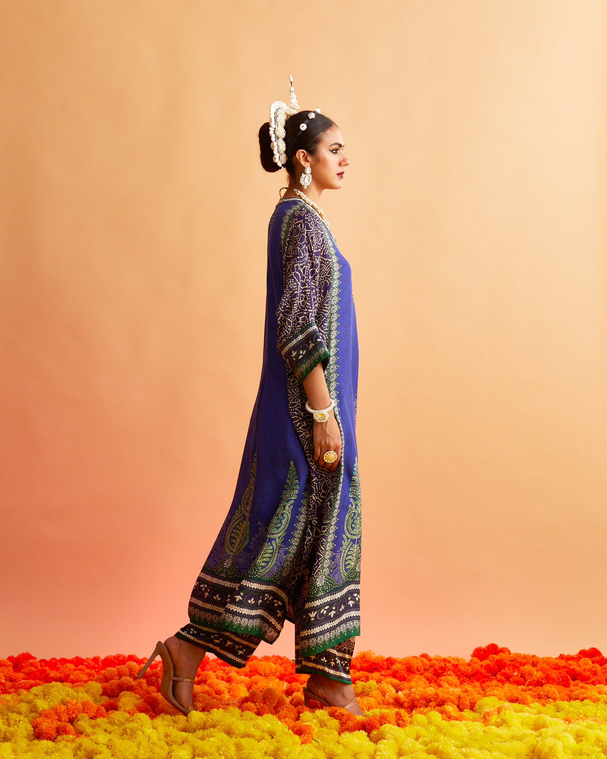 Ganjam : Banera - Navy/Purple