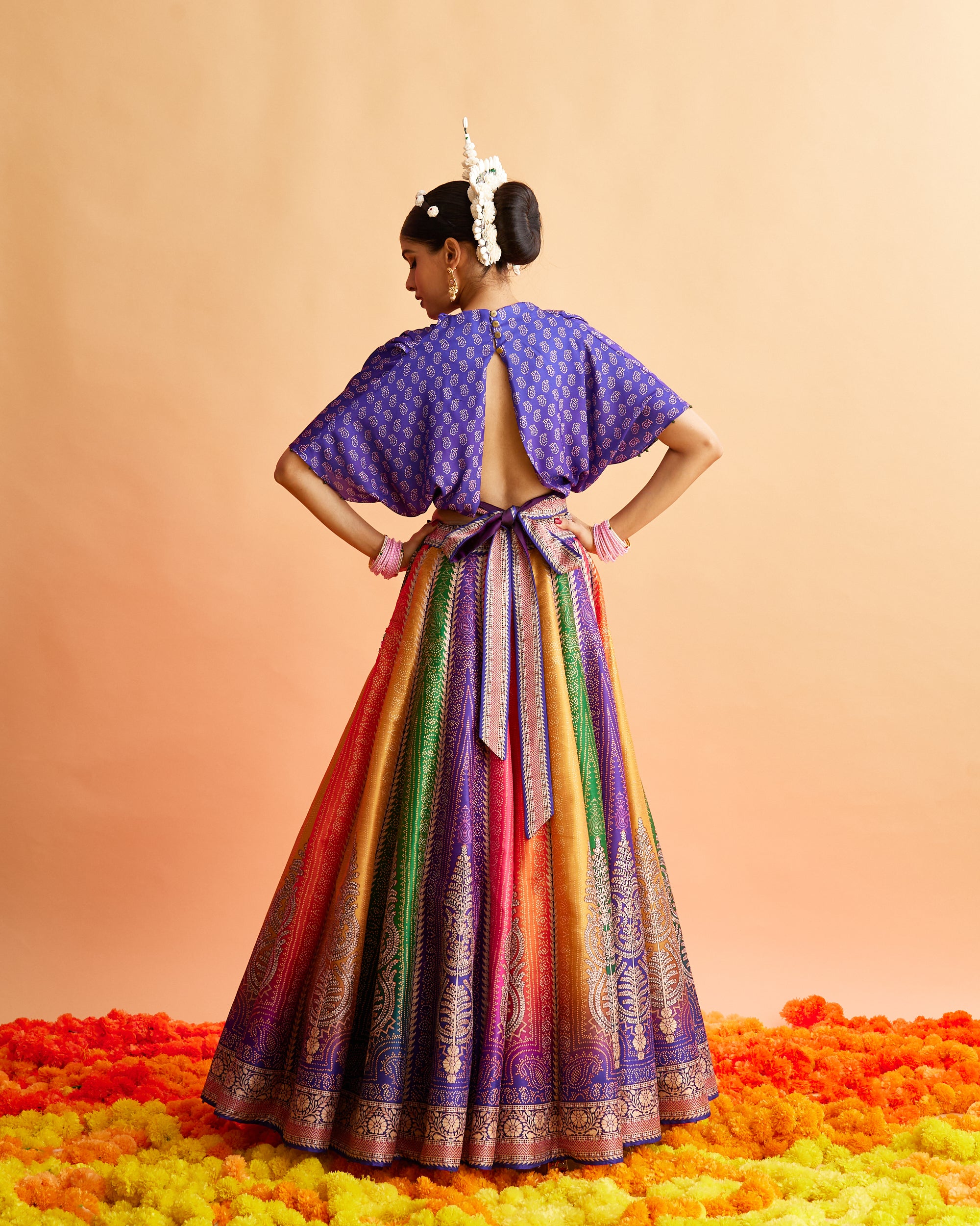 Ganjam : Varsha Leela - Multi/Purple