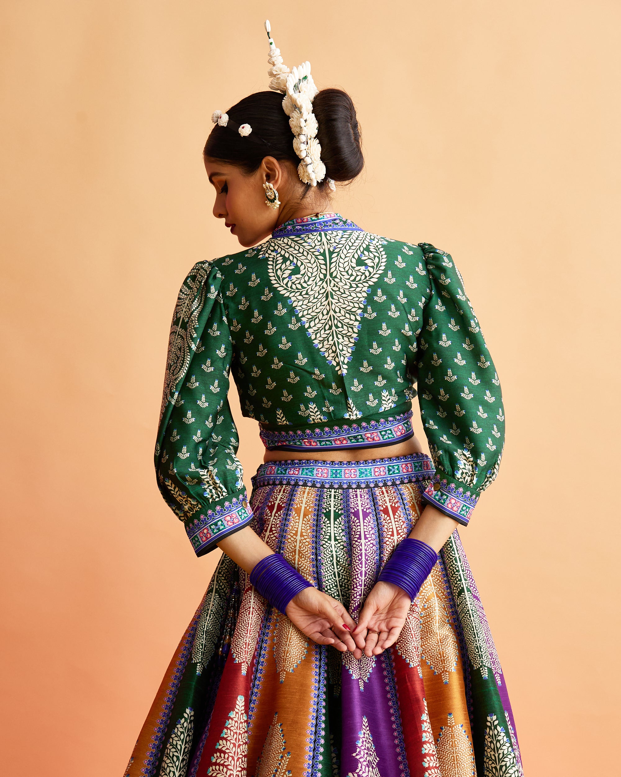 Ganjam : Rubali Leela - Emerald/Multi