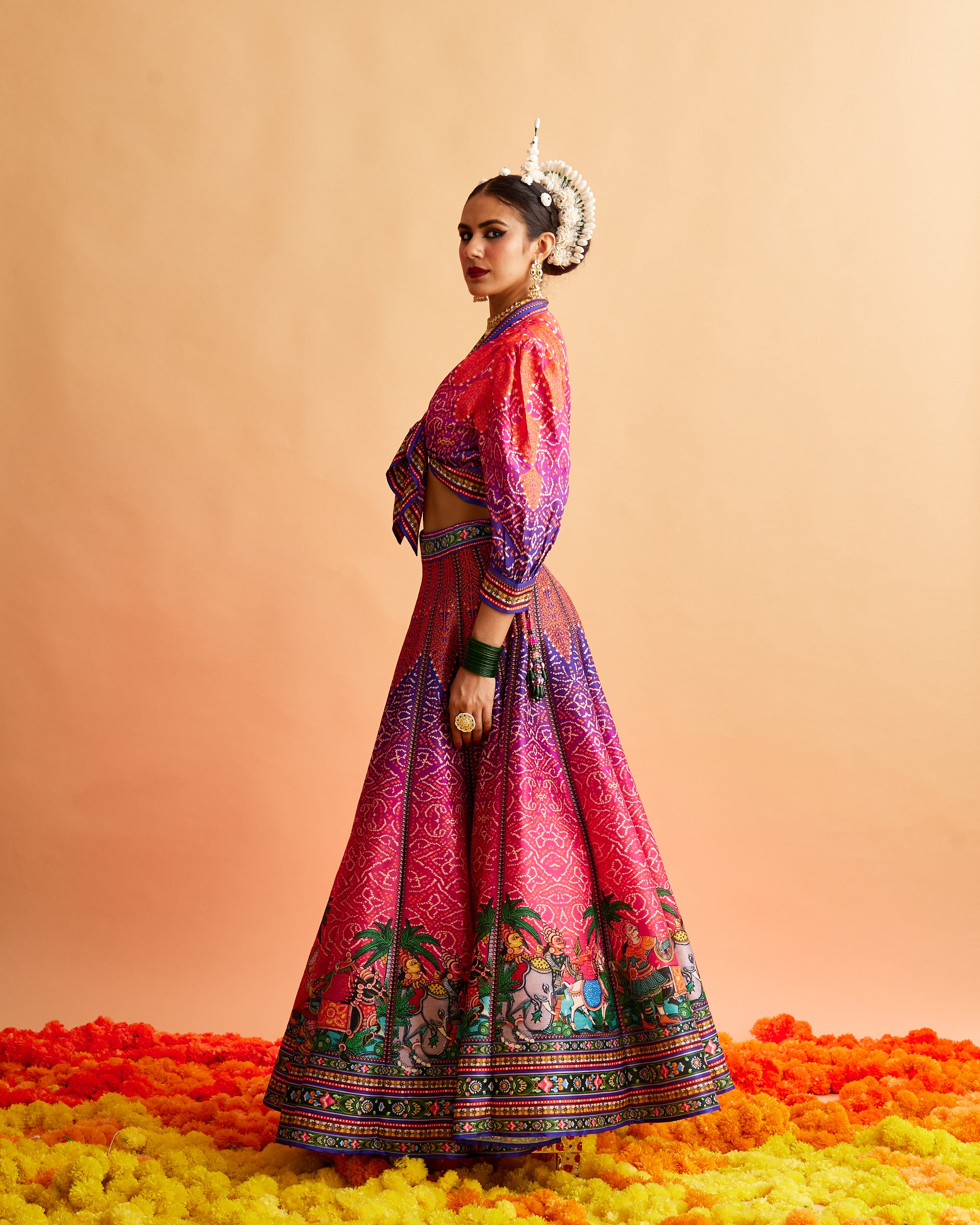 Ganjam : Rubali Leela - Majenta/Purple