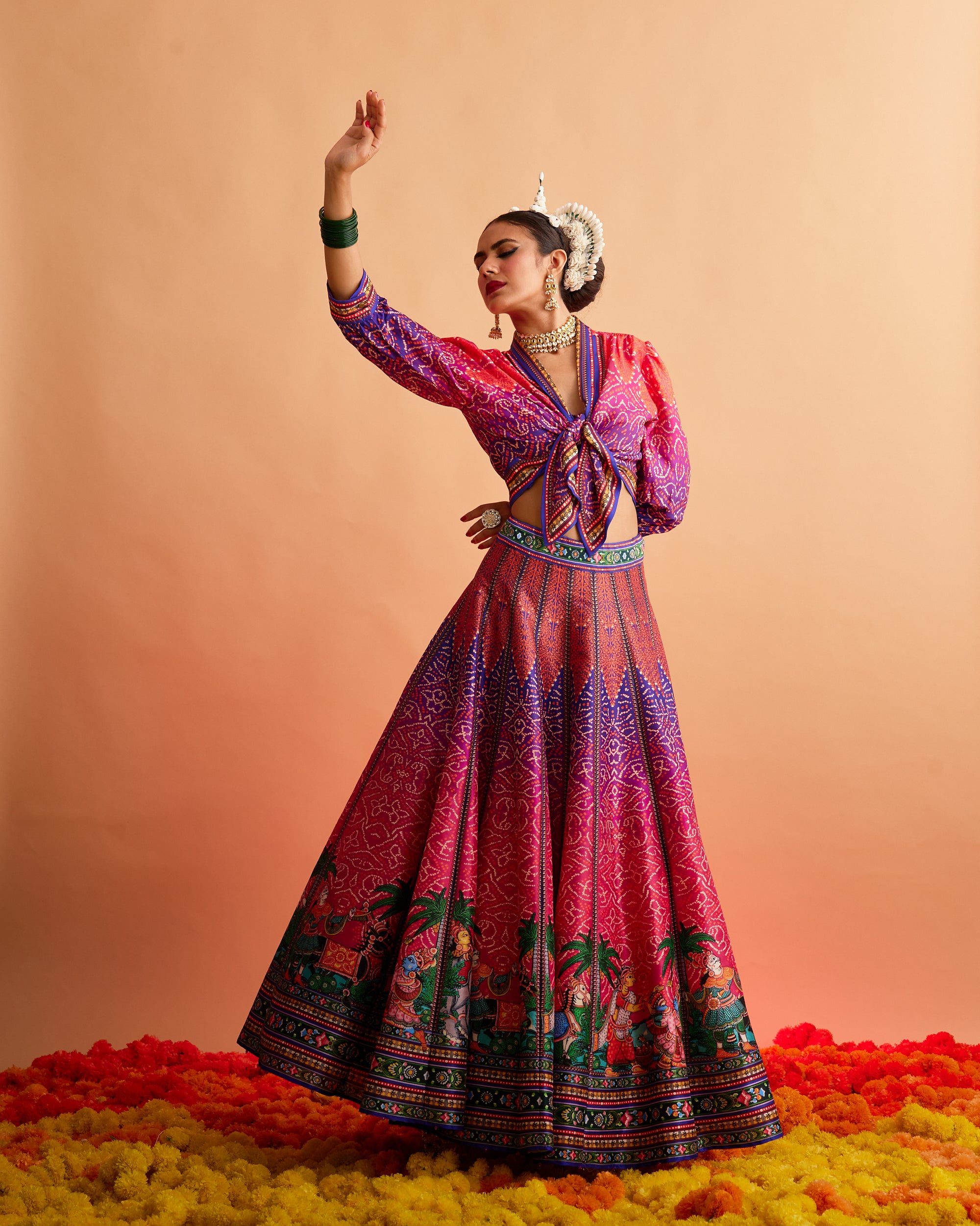 Ganjam : Rubali Leela - Majenta/Purple