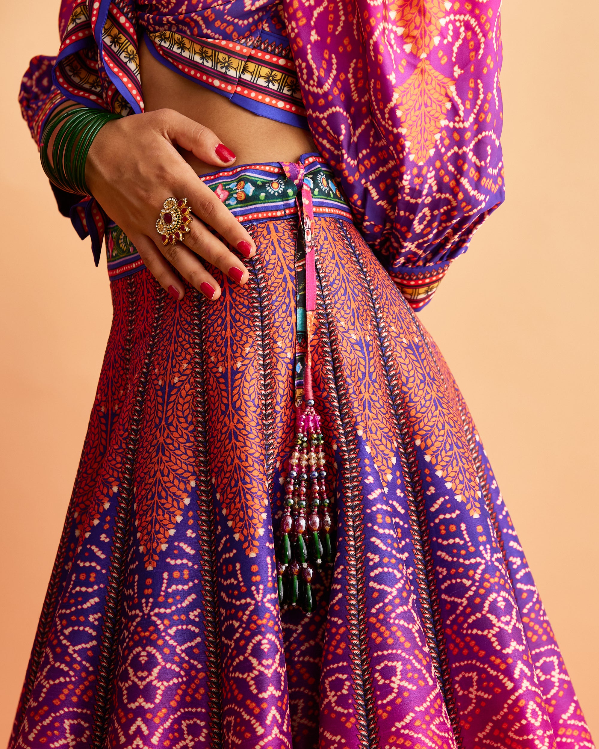 Ganjam : Rubali Leela - Majenta/Purple
