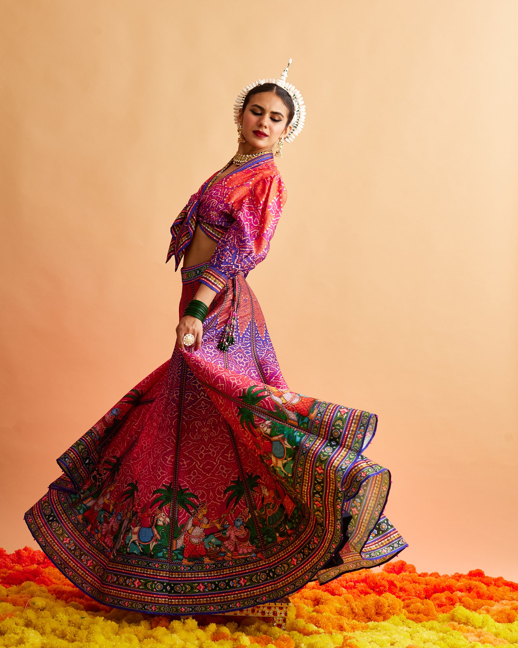 Ganjam : Rubali Leela - Majenta/Purple