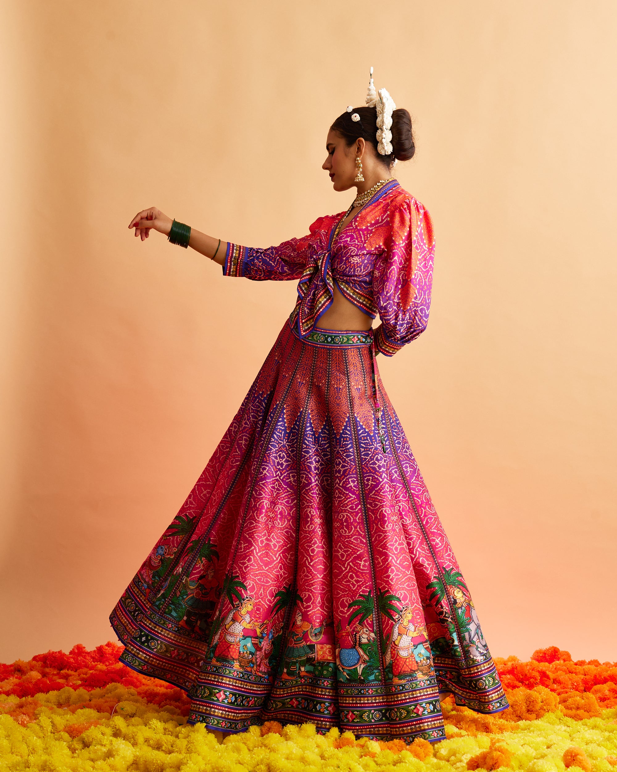 Ganjam : Rubali Leela - Majenta/Purple