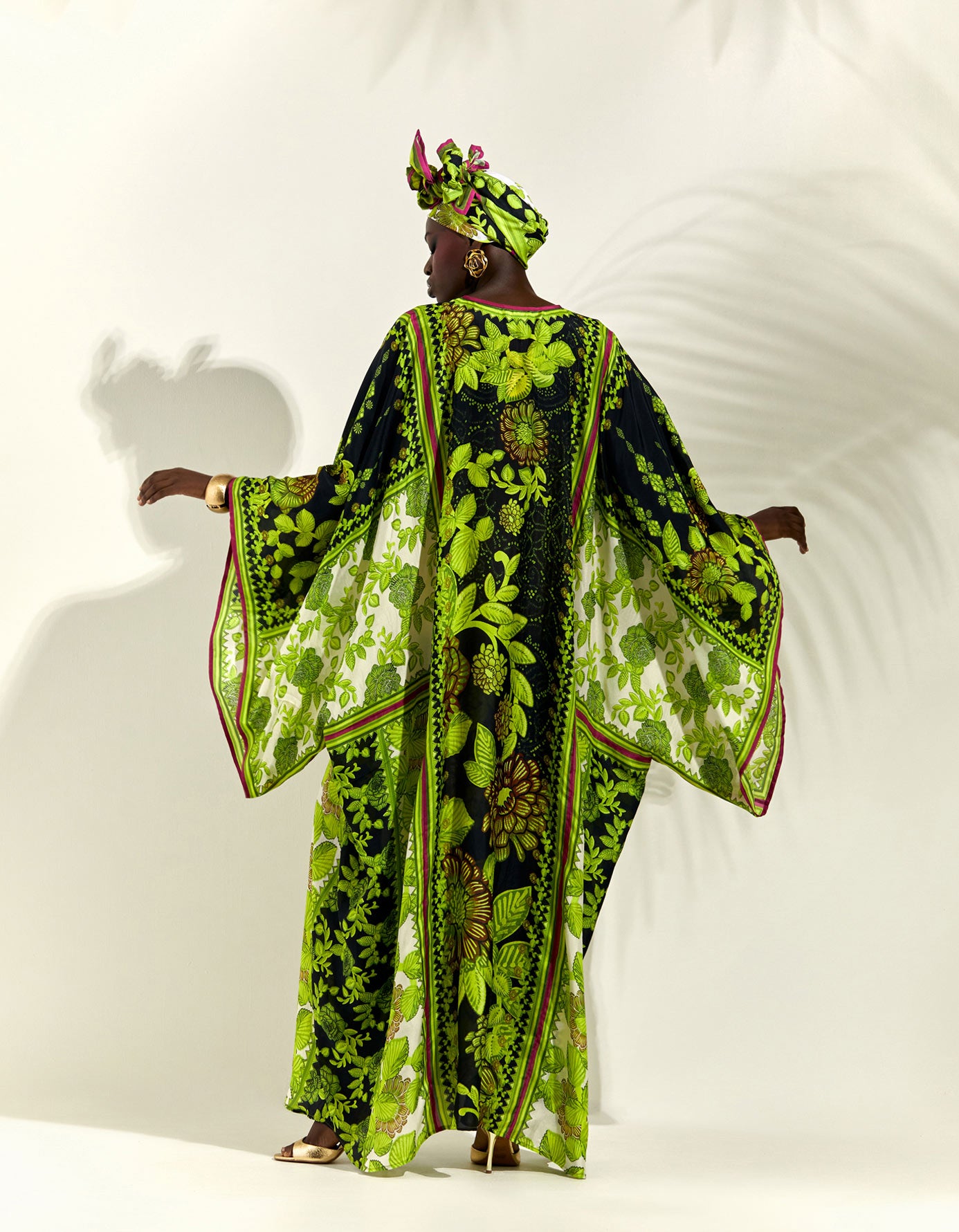 Jamaica : Beatrice - Black/Lime