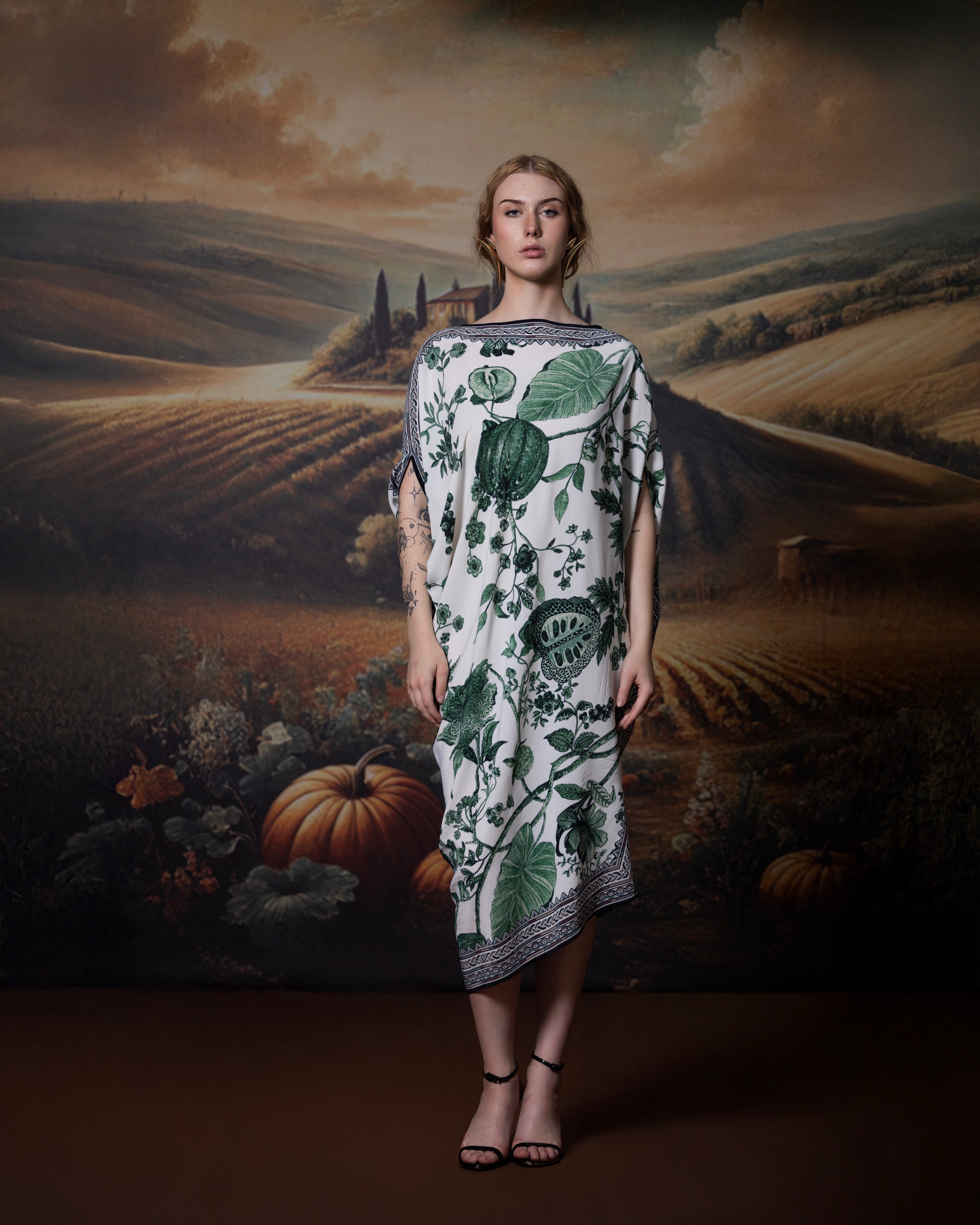Florence : Lajjo - White/Emerald