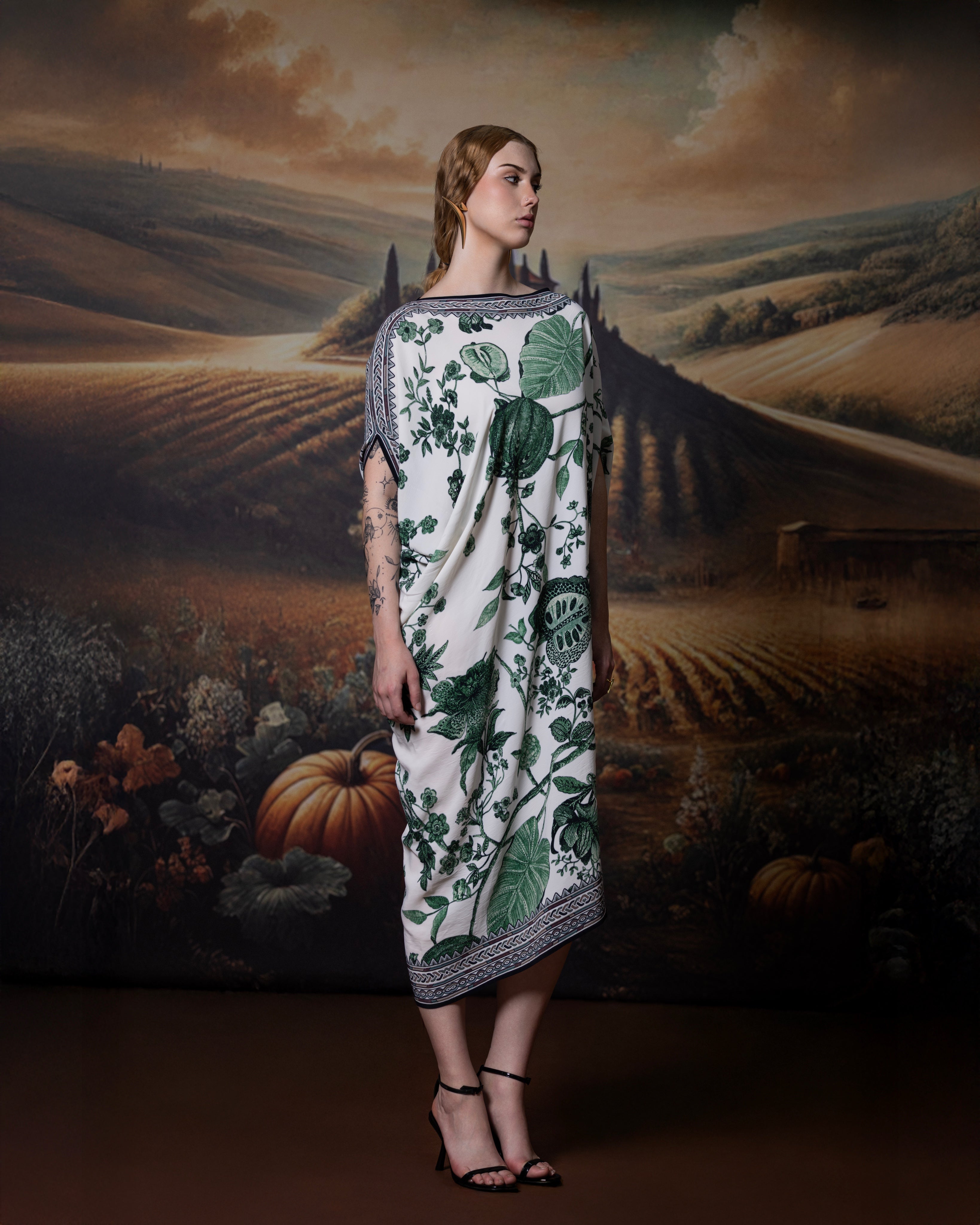 Florence : Lajjo - White/Emerald