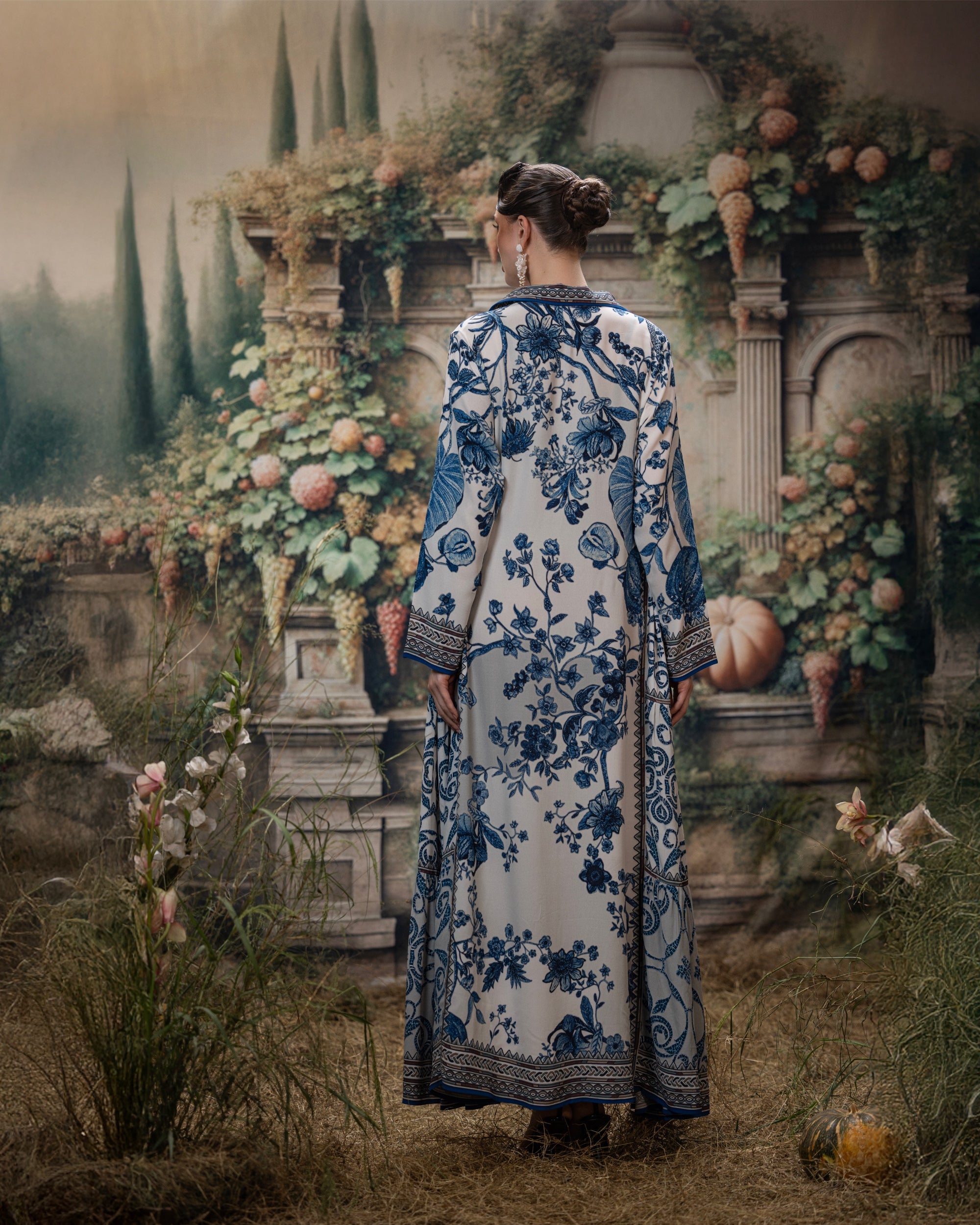 Florence : Erina - Blue/White