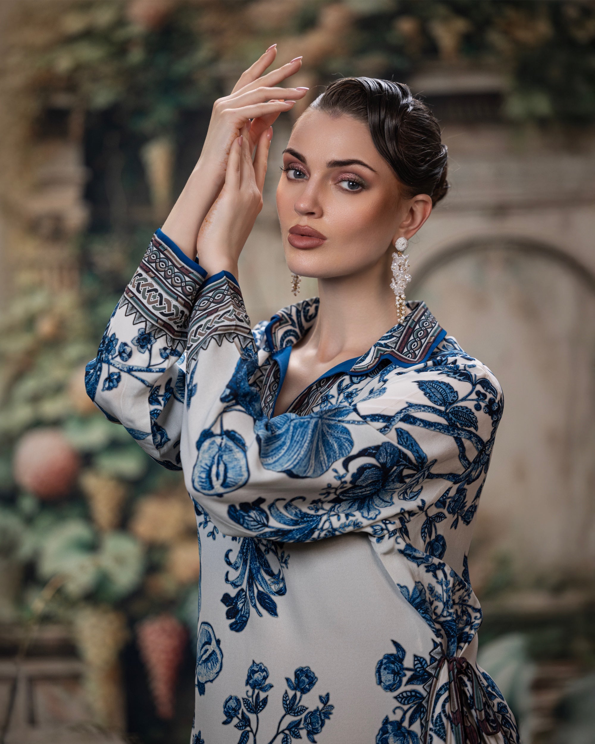 Florence : Erina - Blue/White