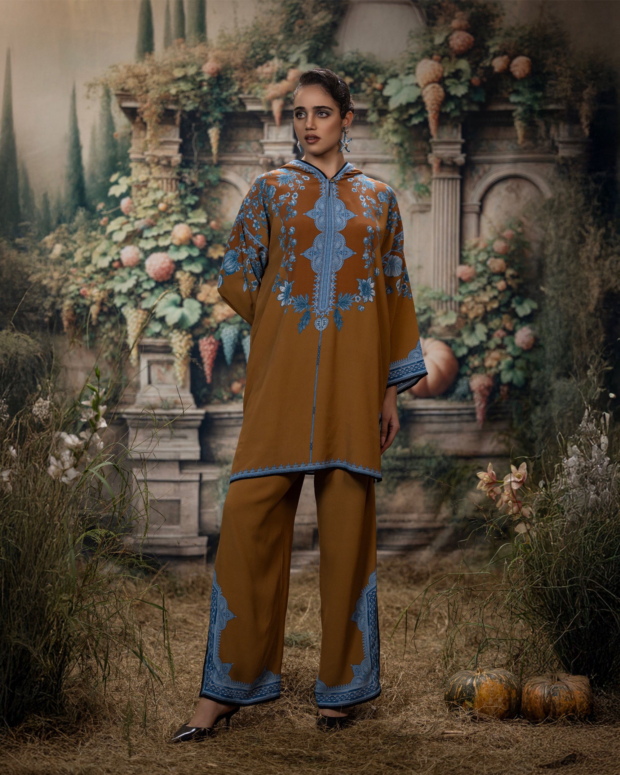 Florence : Alessandra - Caramel/Blue