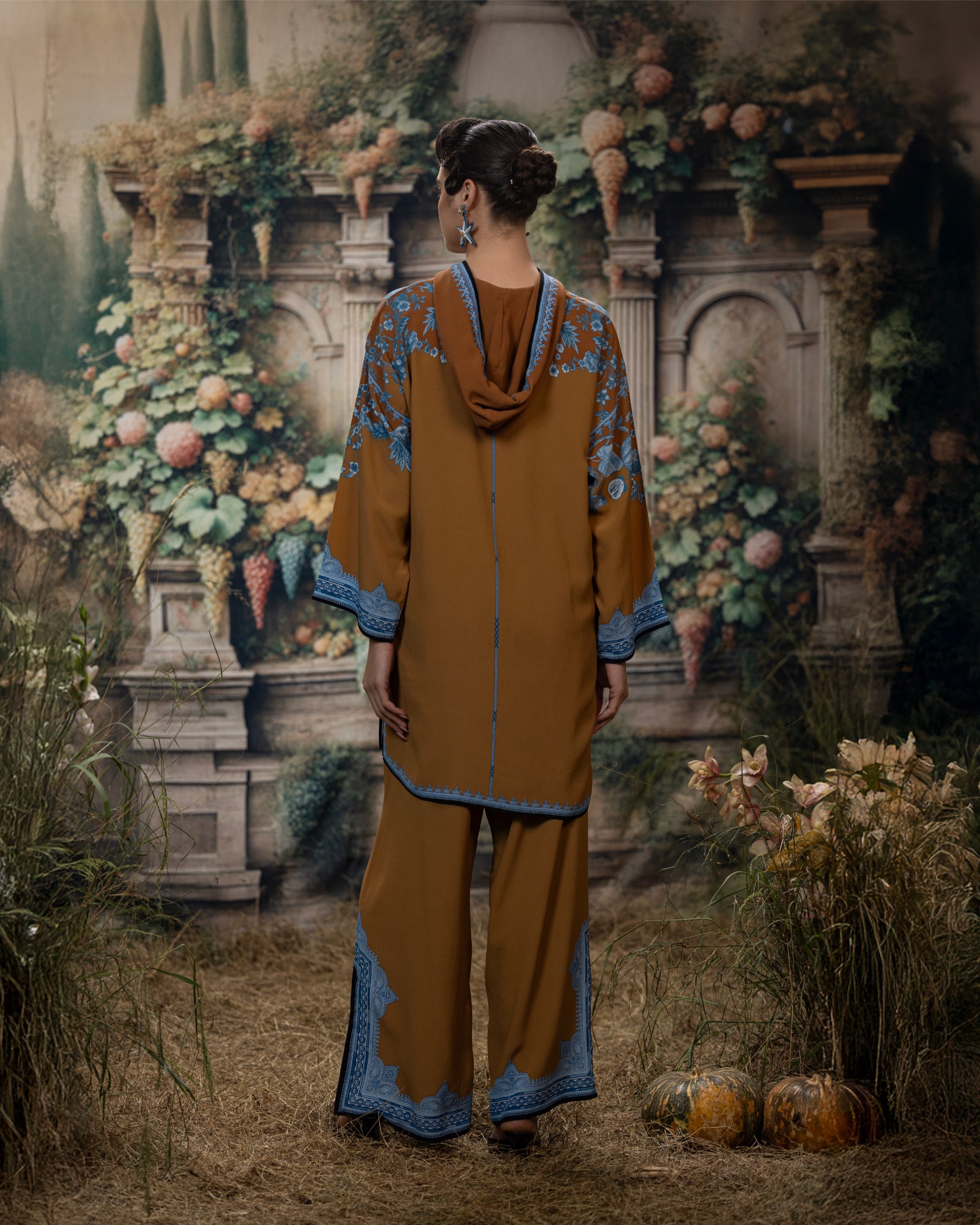 Florence : Alessandra - Caramel/Blue