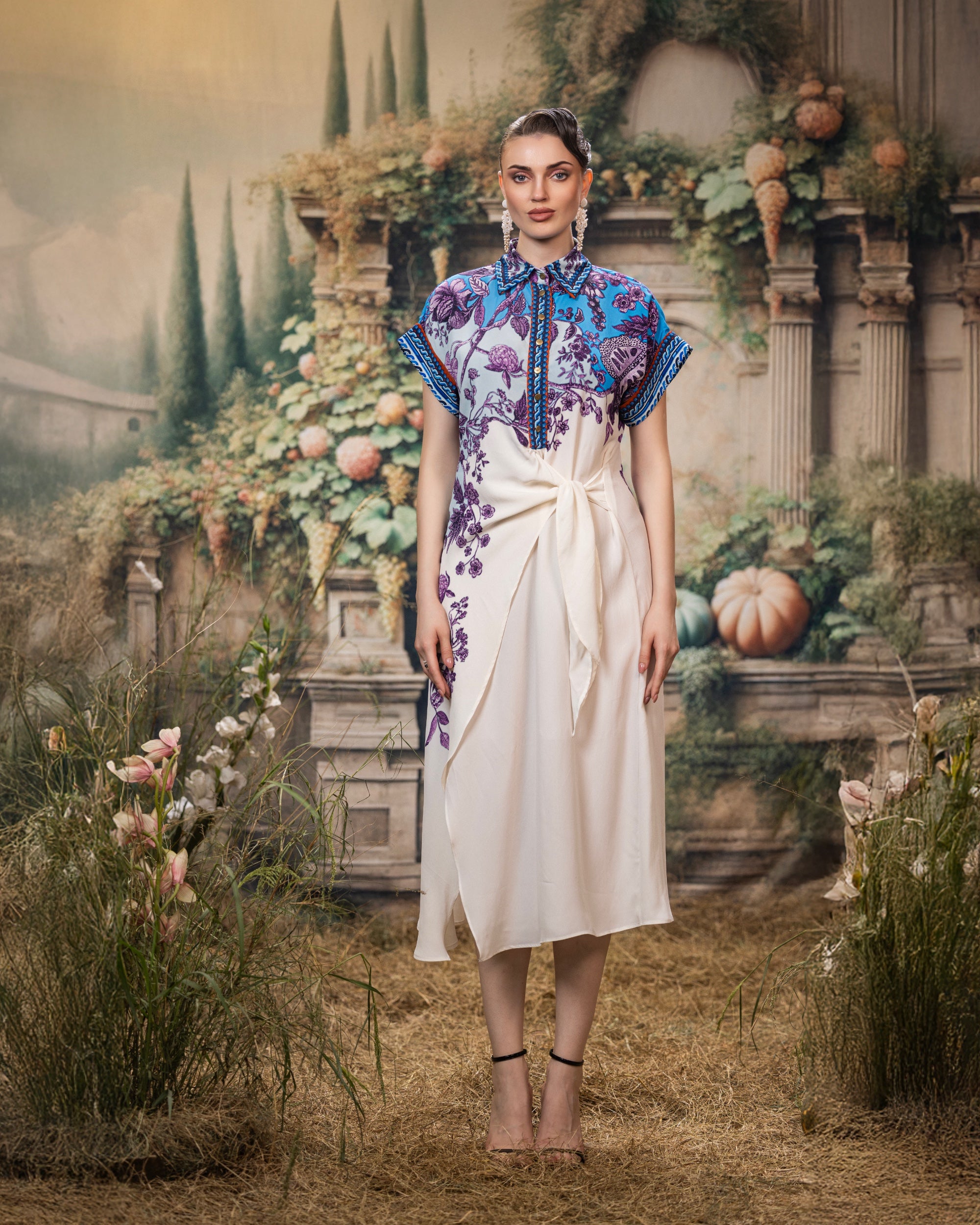 Florence : Aria - Lilac/Blue