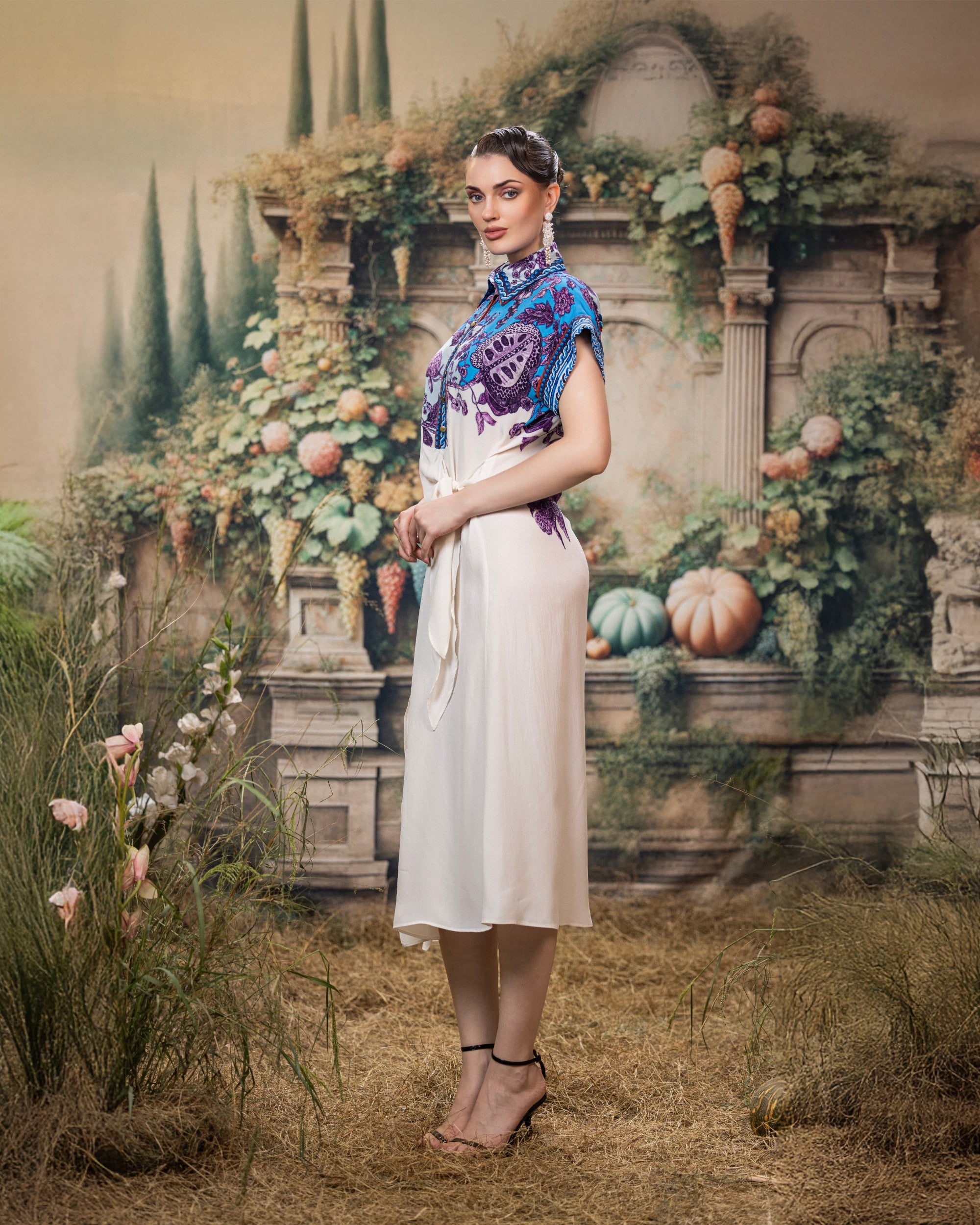 Florence : Aria - Lilac/Blue