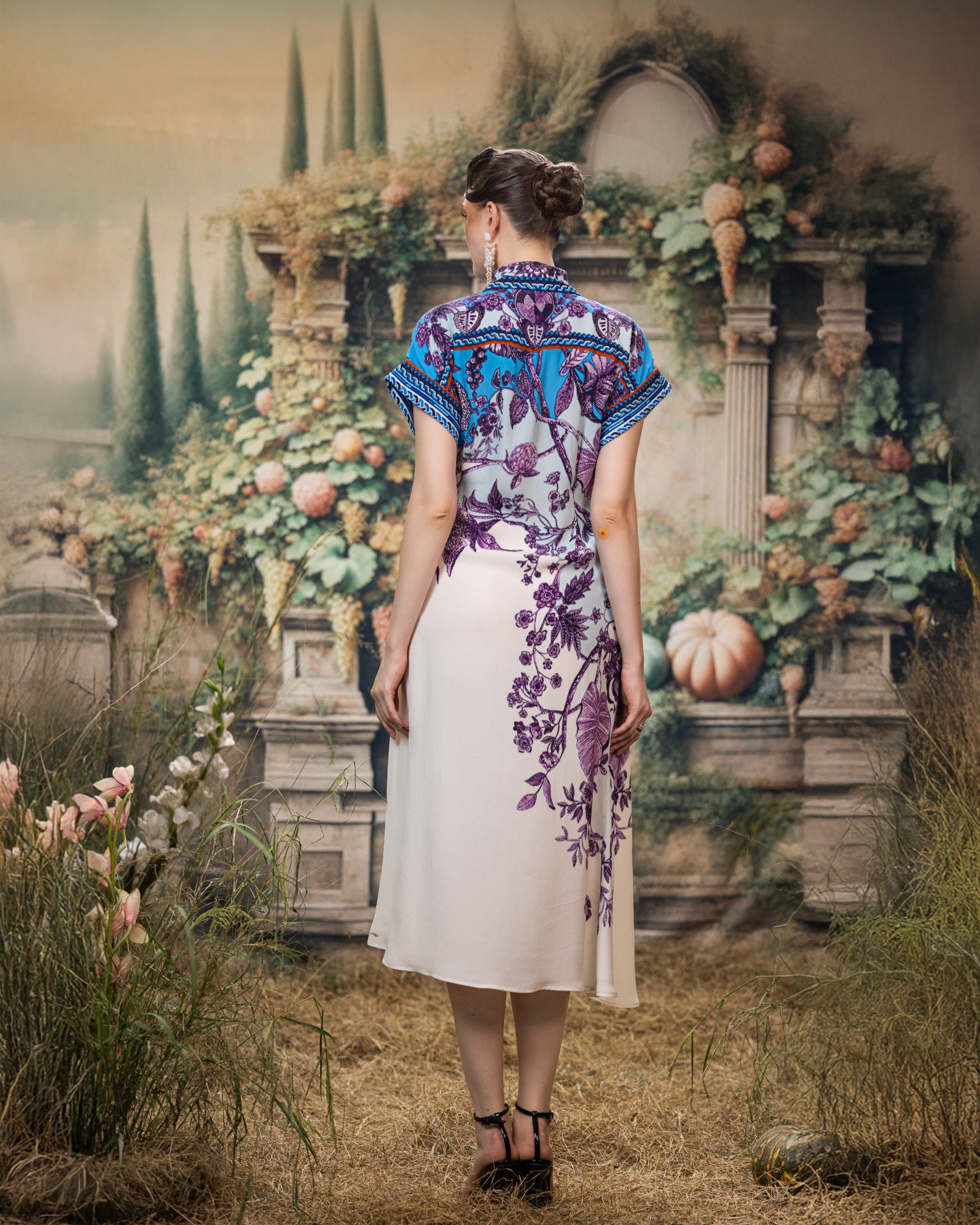 Florence : Aria - Lilac/Blue