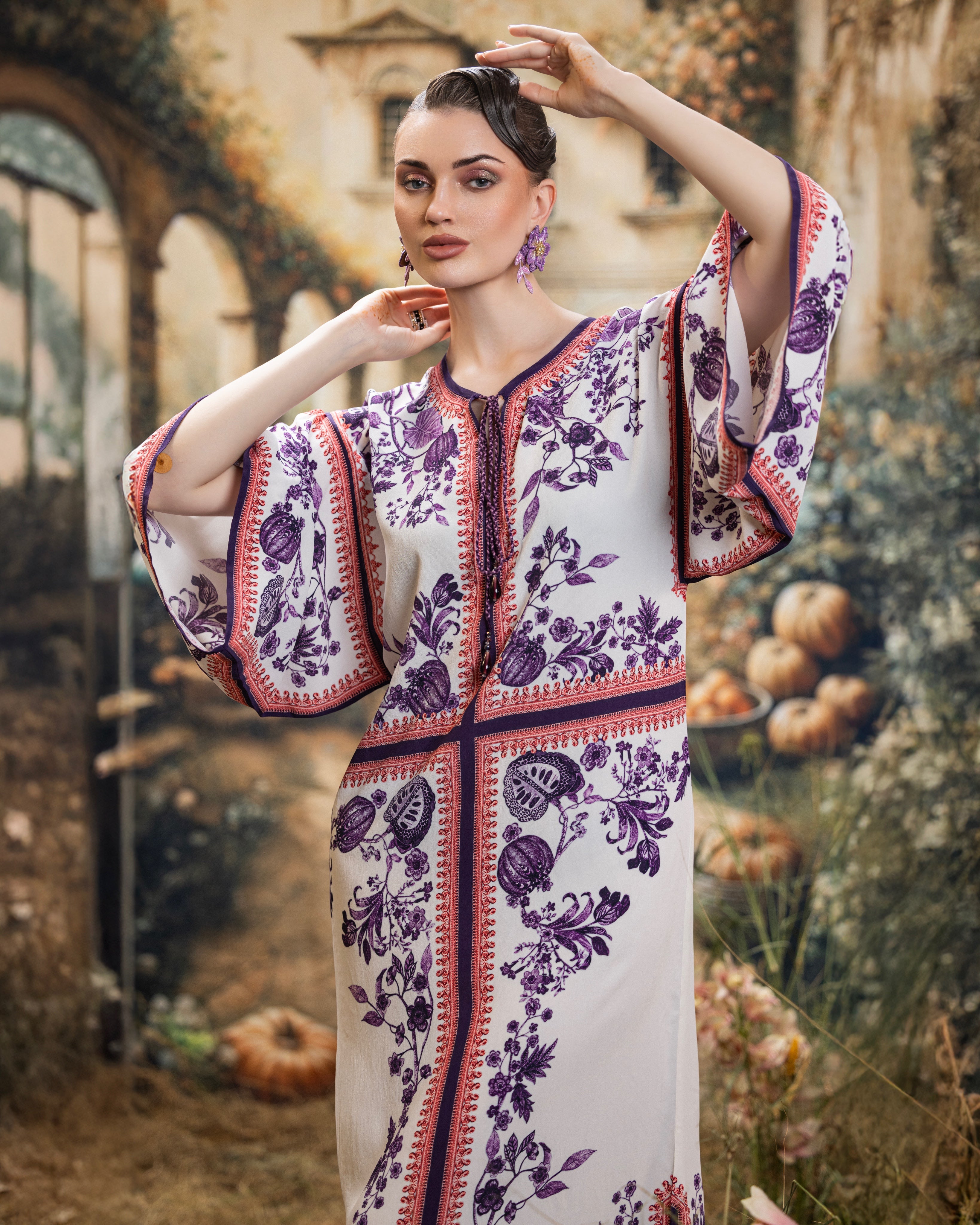 Florence : Alessia - Lilac/White