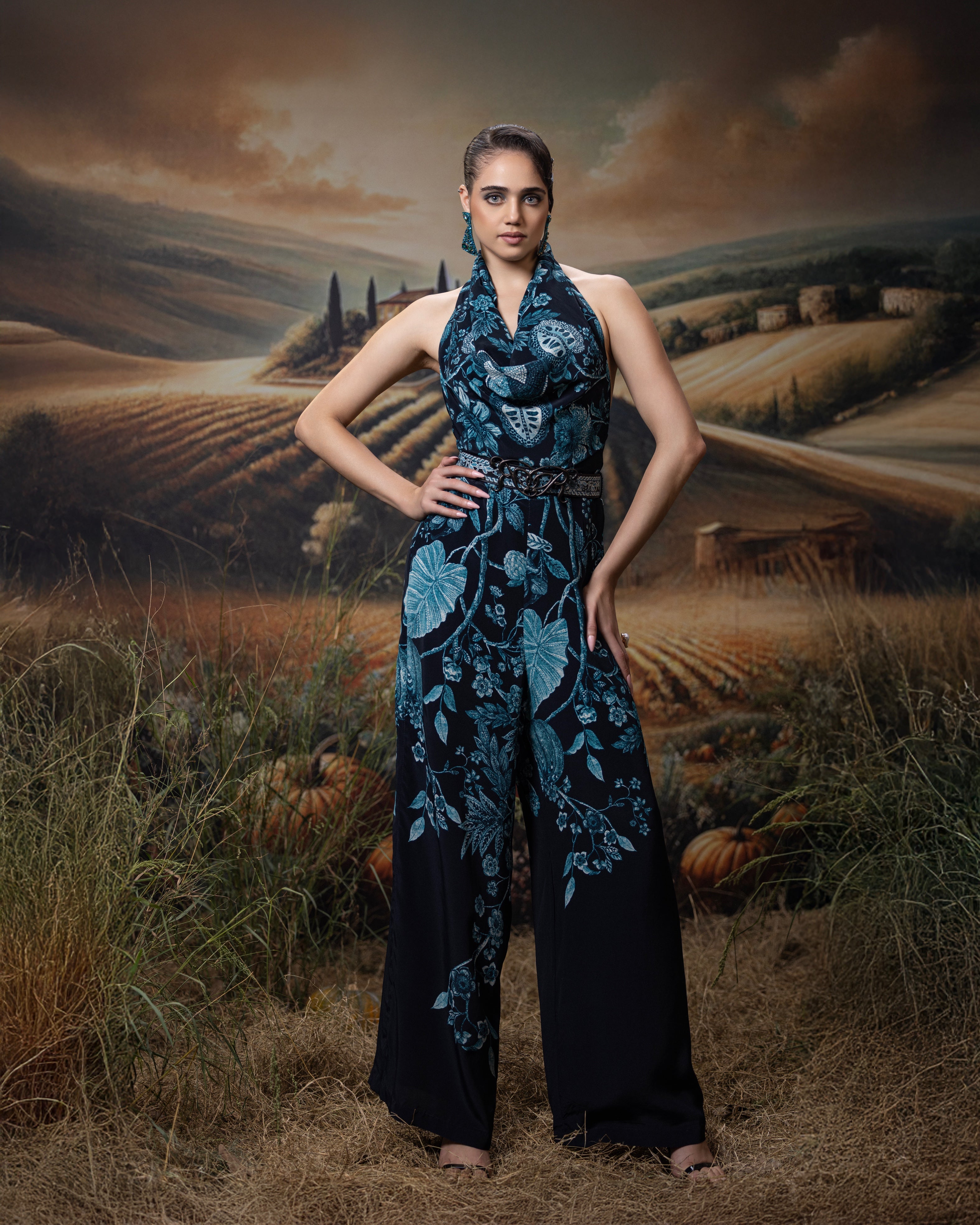 Florence : Enna - Black/Blue