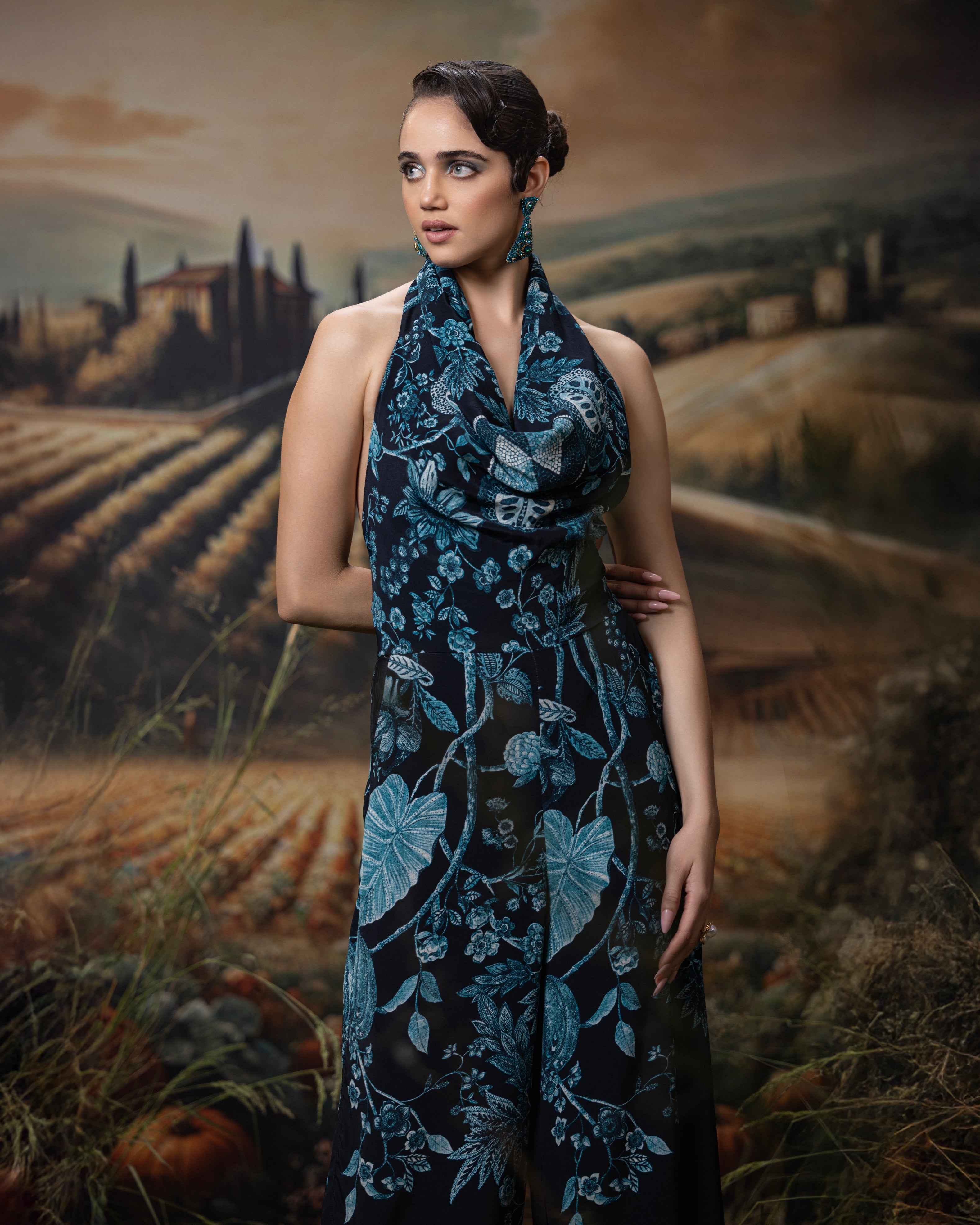 Florence : Enna - Black/Blue