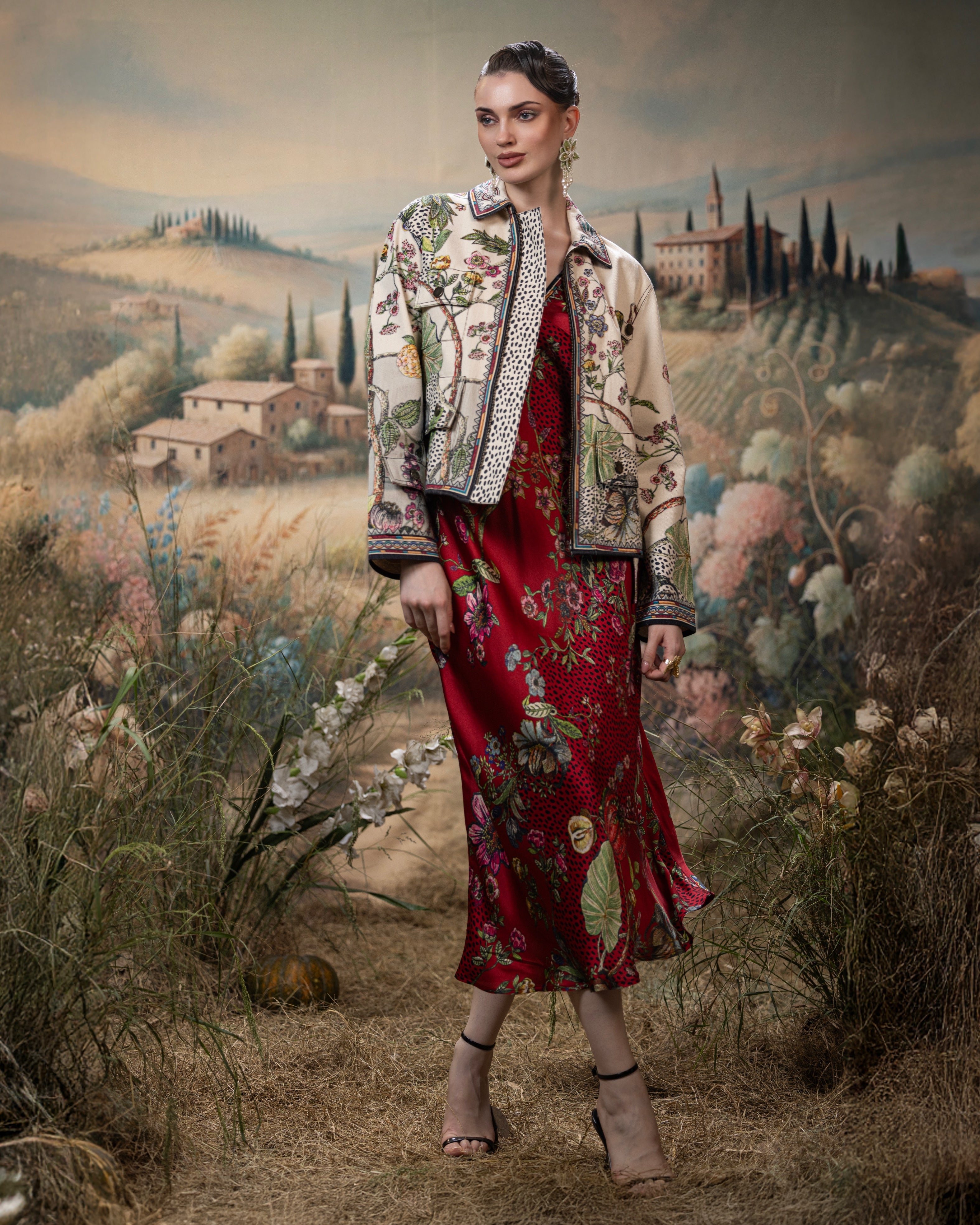 Florence : Cathy/Catherina - Raspberry Beige