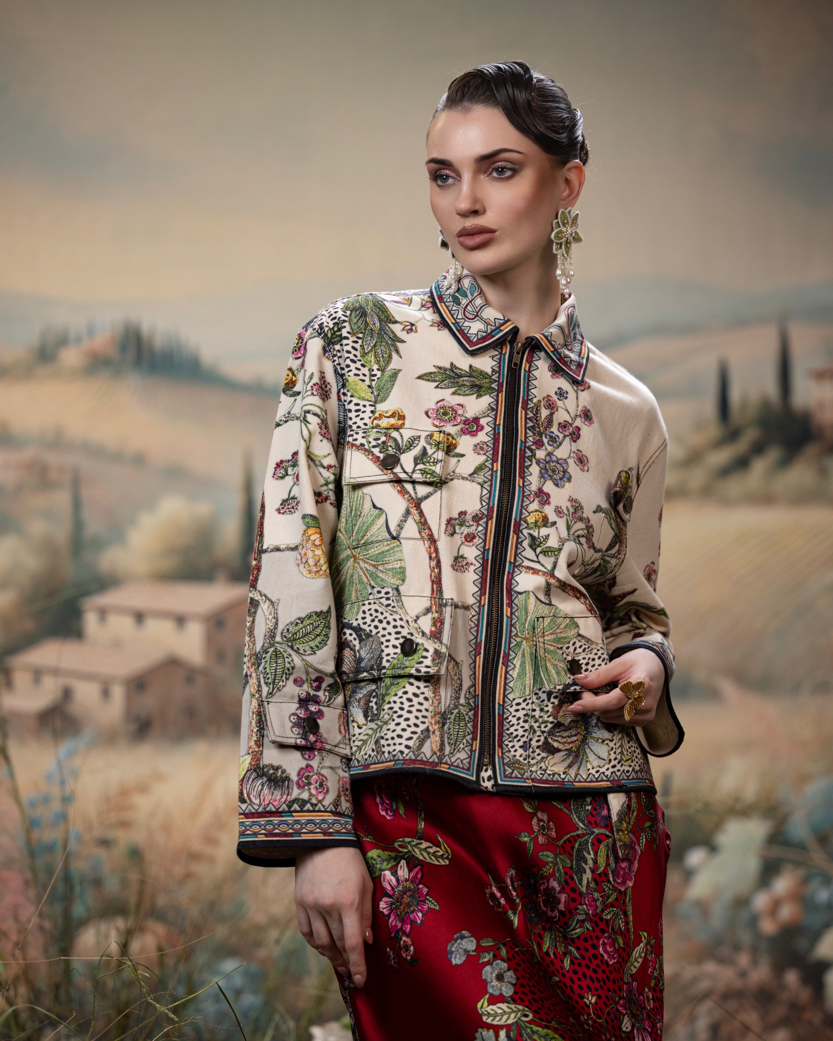 Florence : Cathy/Catherina - Raspberry Beige