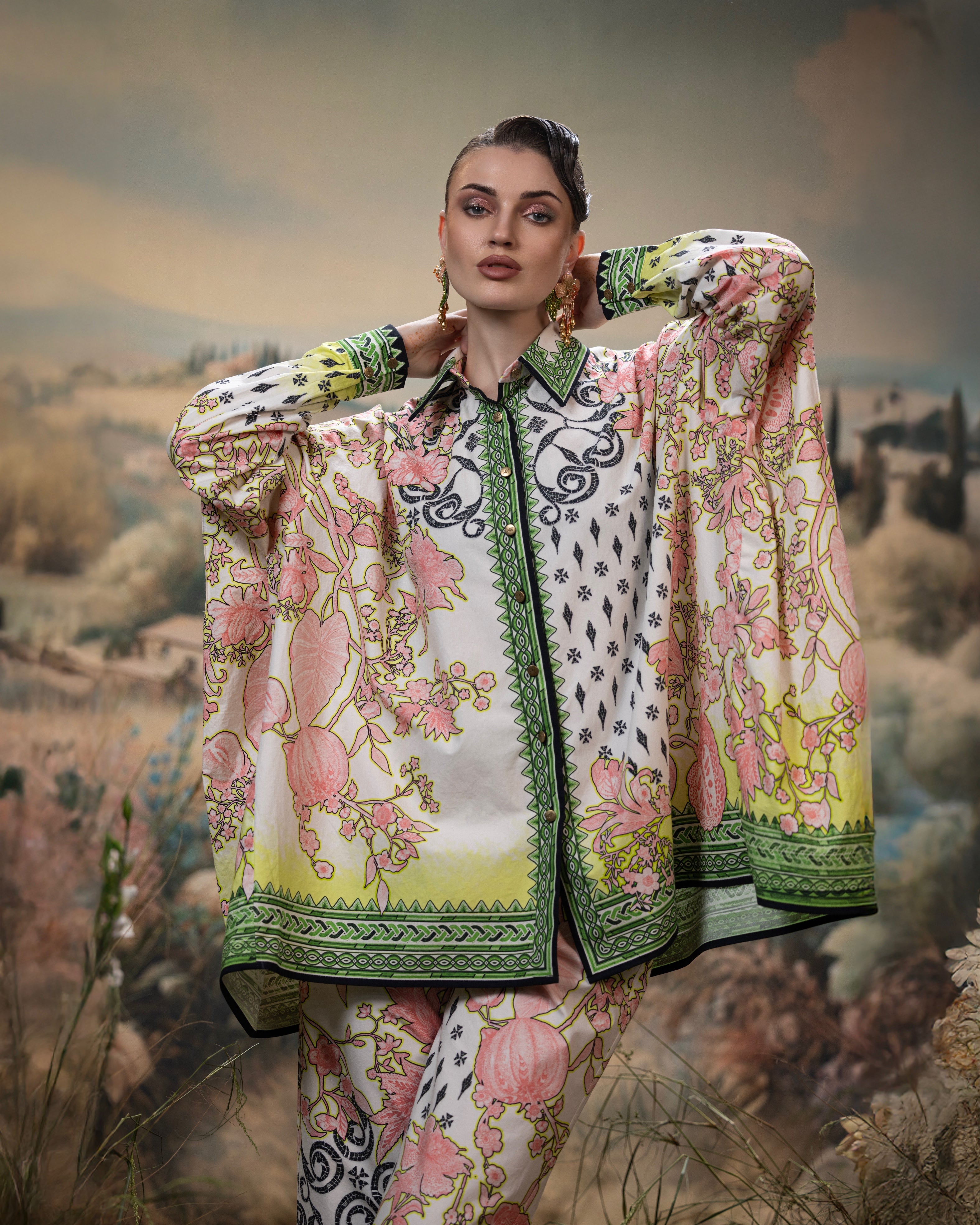 Florence : Emma - Blush/Lime