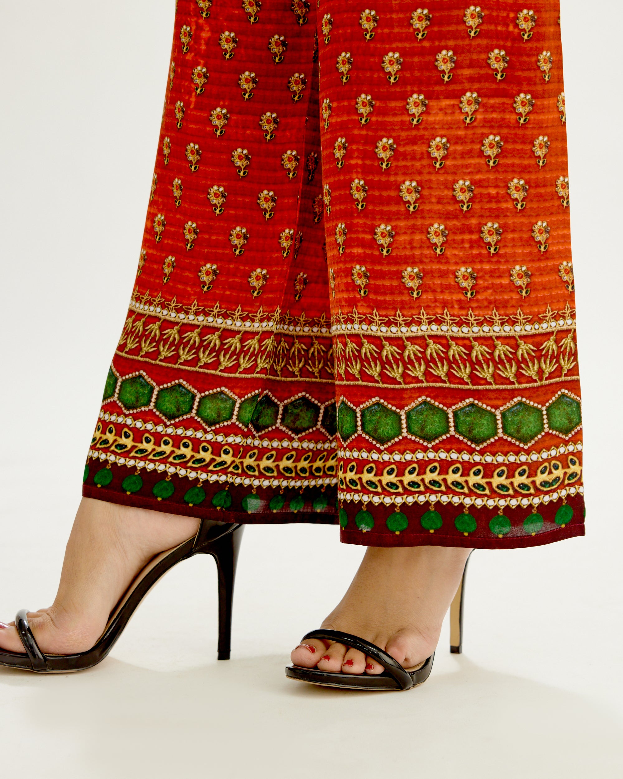 Pakeezah : Chanel 36" - Red