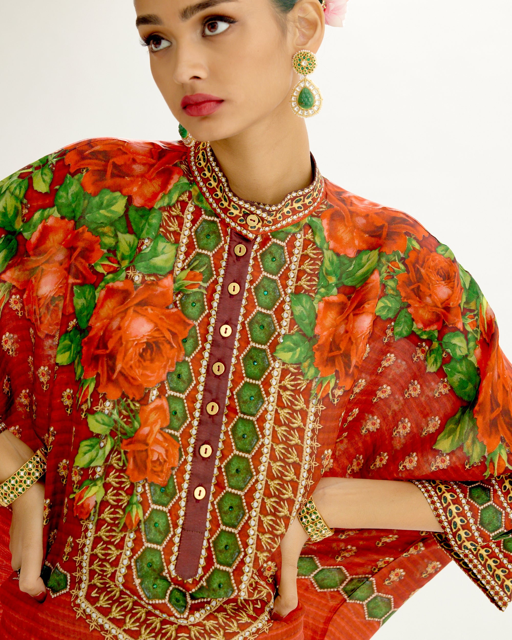 Pakeezah : Chanel 36" - Red