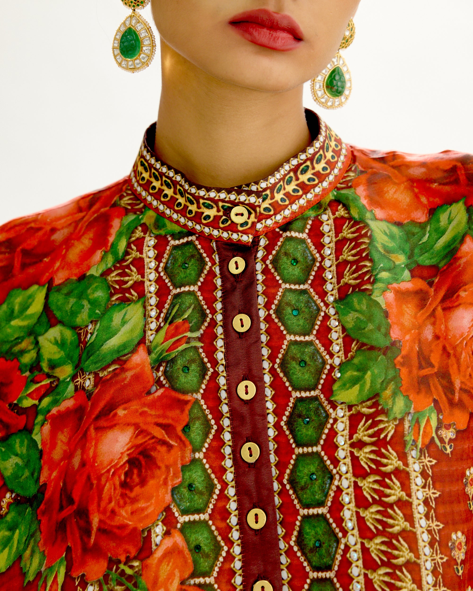 Pakeezah : Chanel 36" - Red