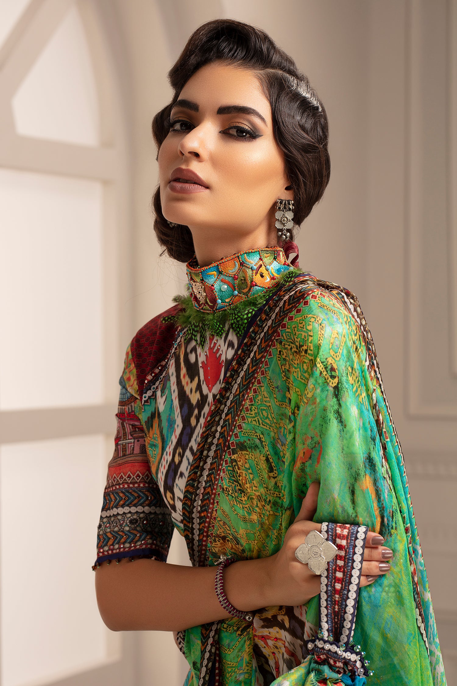 Istanbul Leela : Lime/Turq