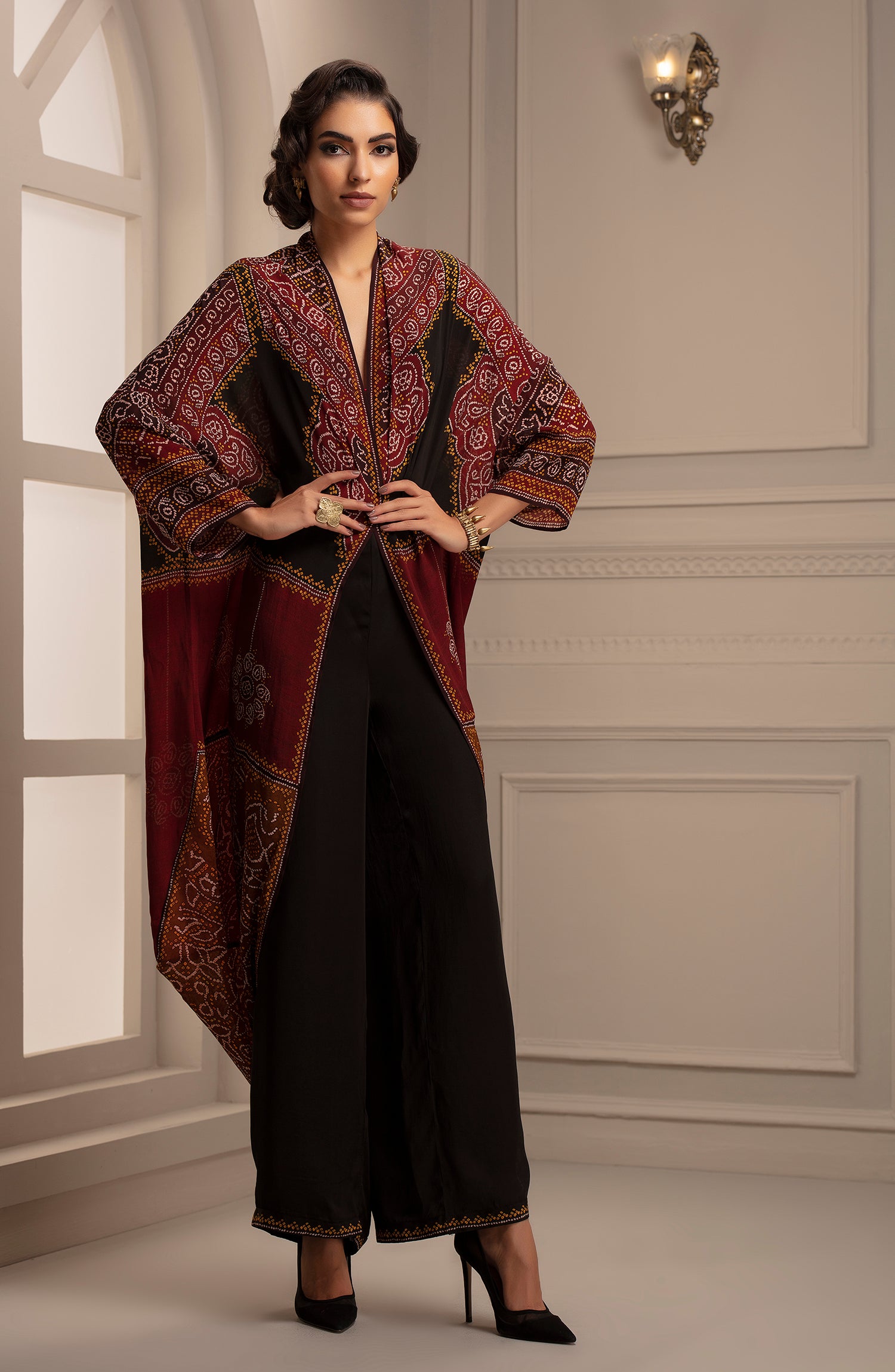 Bandhej : Jannat Red + Paloma