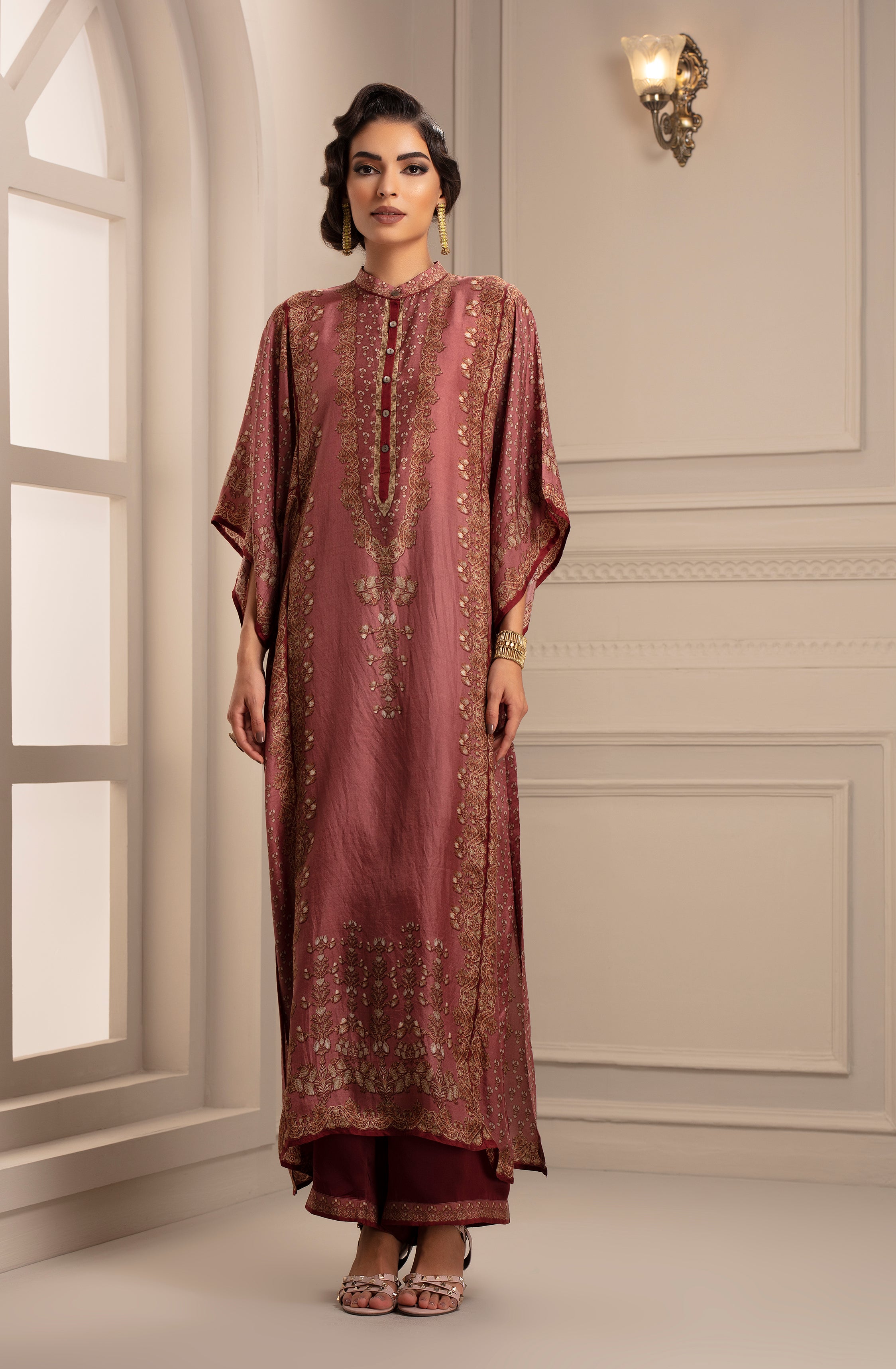 Banaras : Gayatri (Mauve)