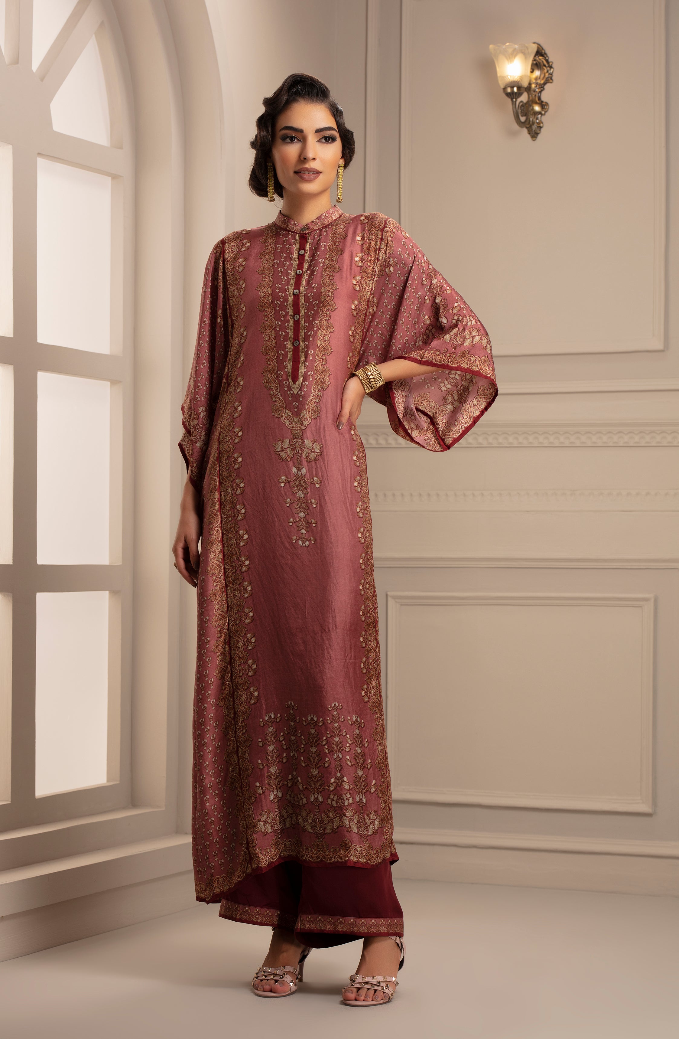 Banaras : Gayatri (Mauve)