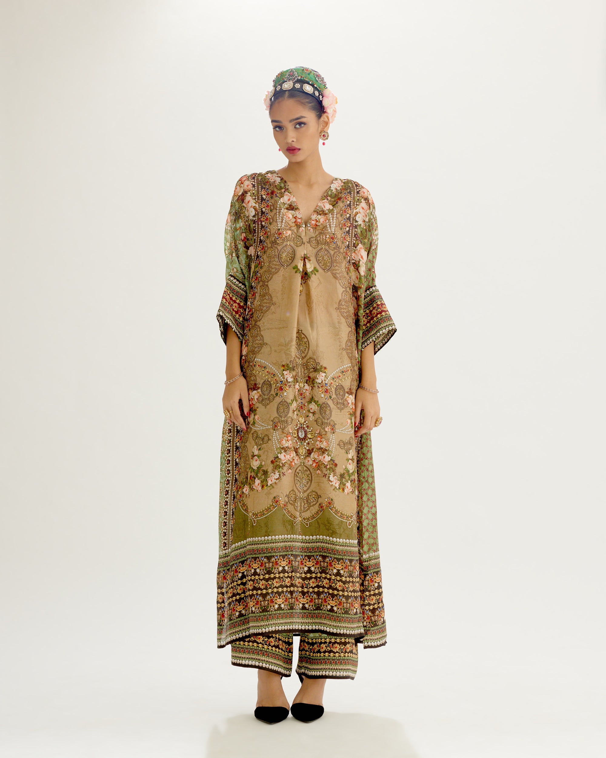 Pakeezah : Banera - Olive