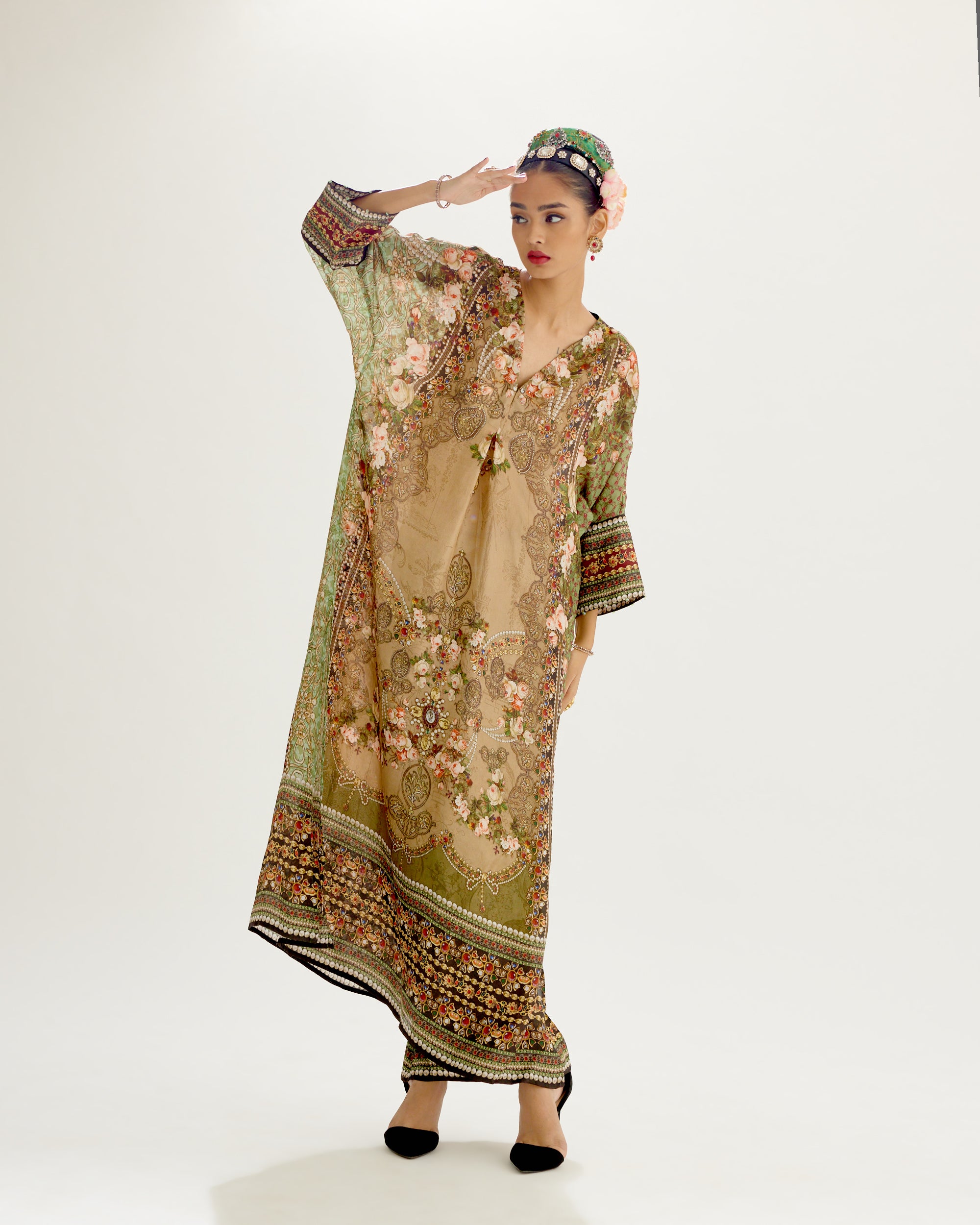 Pakeezah : Banera - Olive