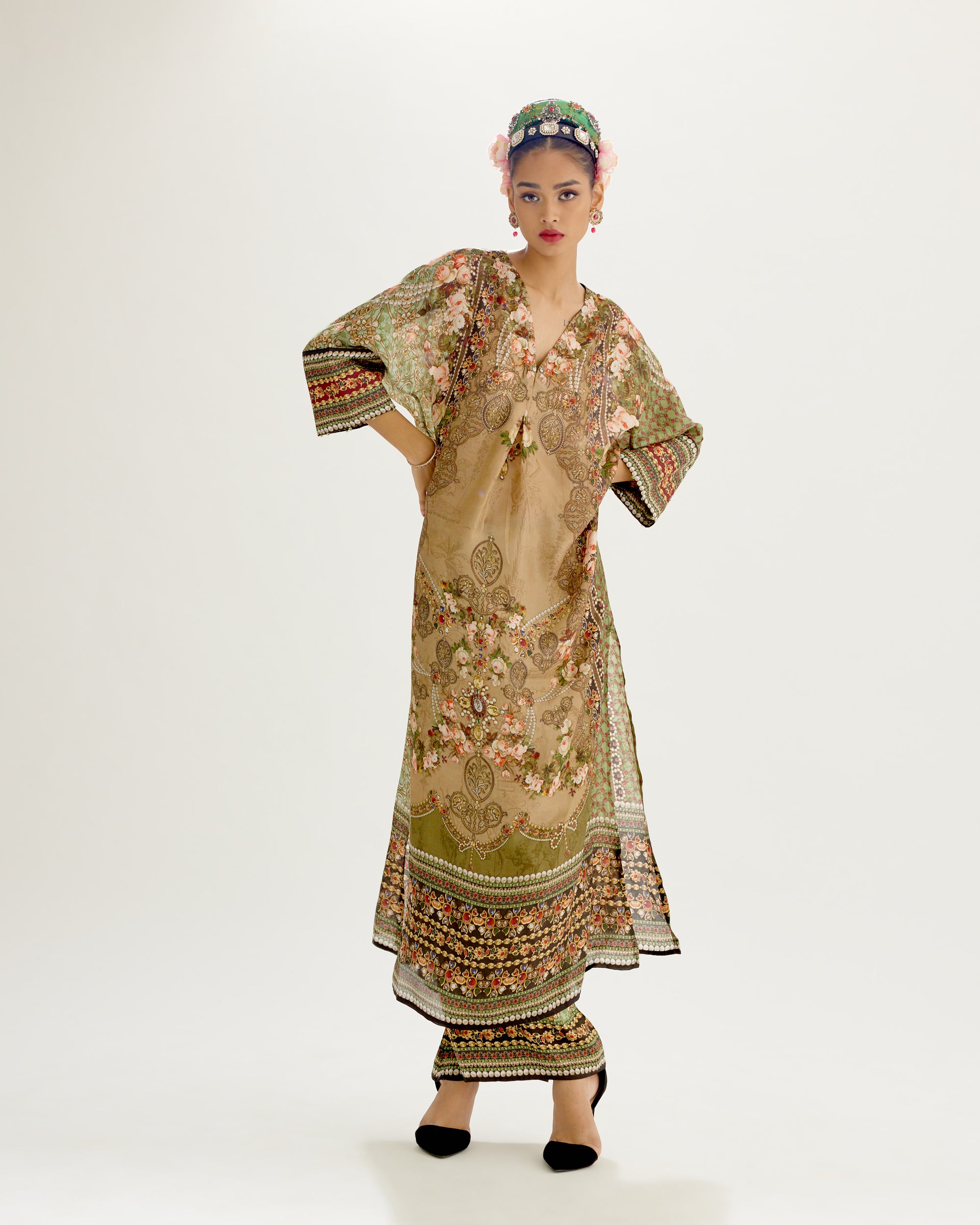 Pakeezah : Banera - Olive