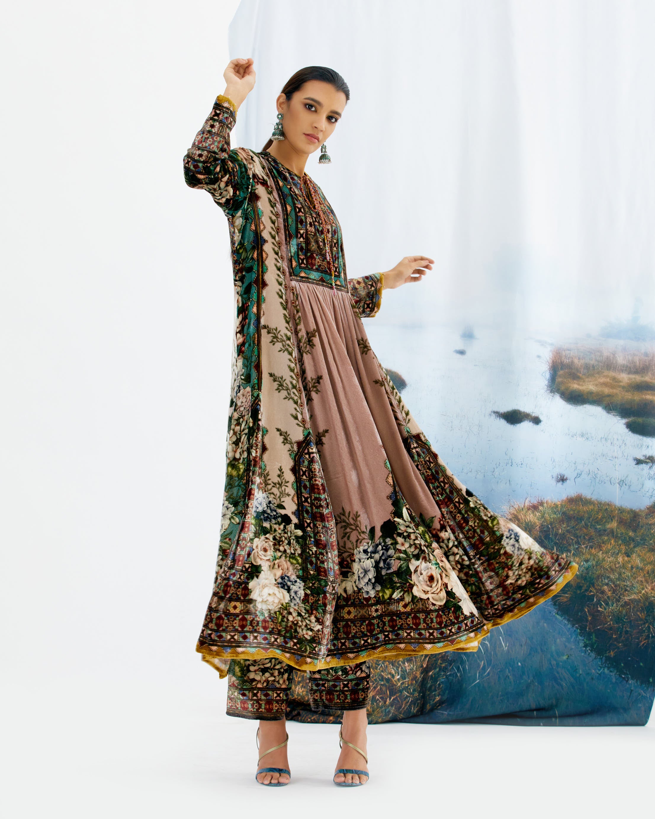 Notting Hill : Anisha - Ivory/Sage
