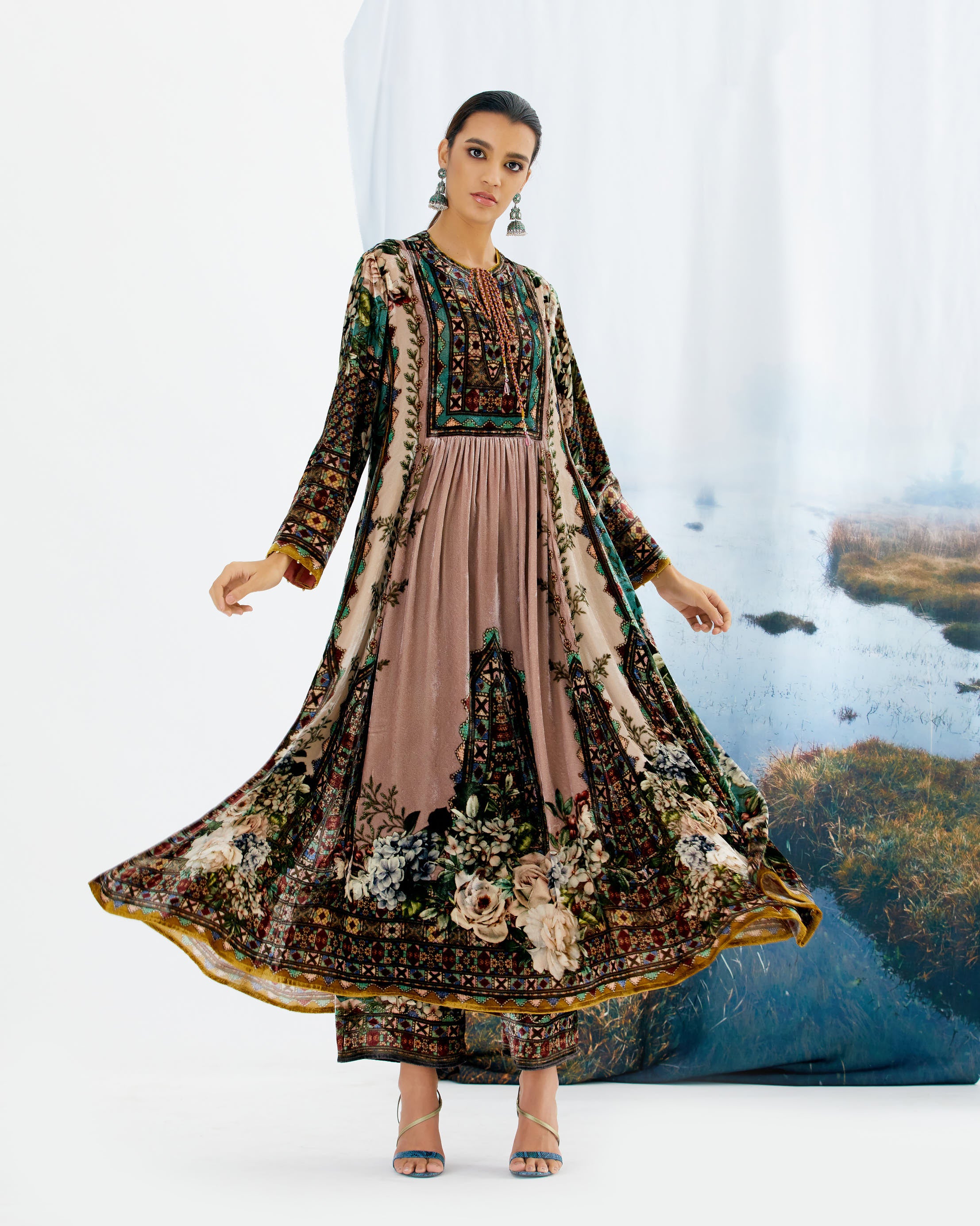 Notting Hill : Anisha - Ivory/Sage