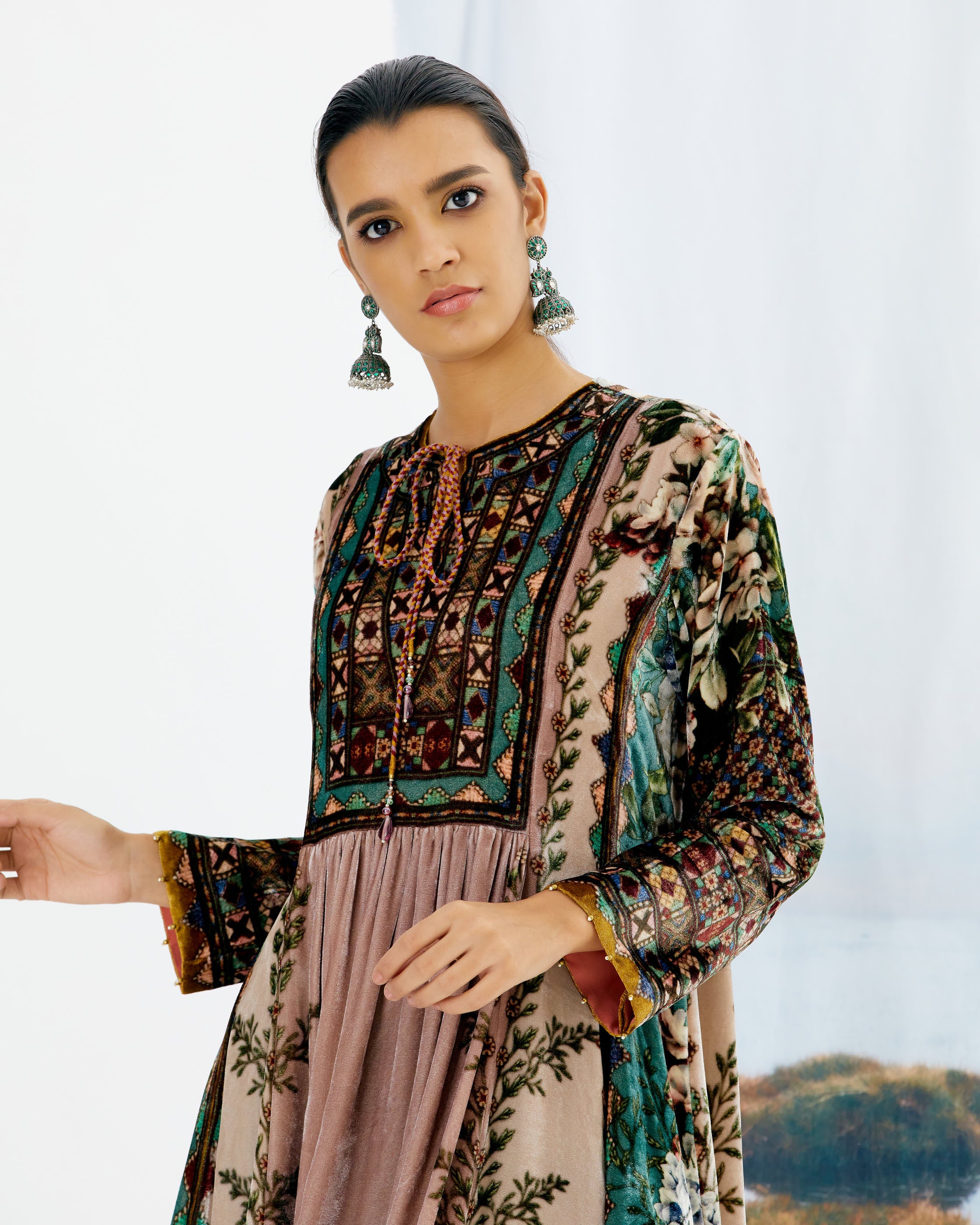 Notting Hill : Anisha - Ivory/Sage