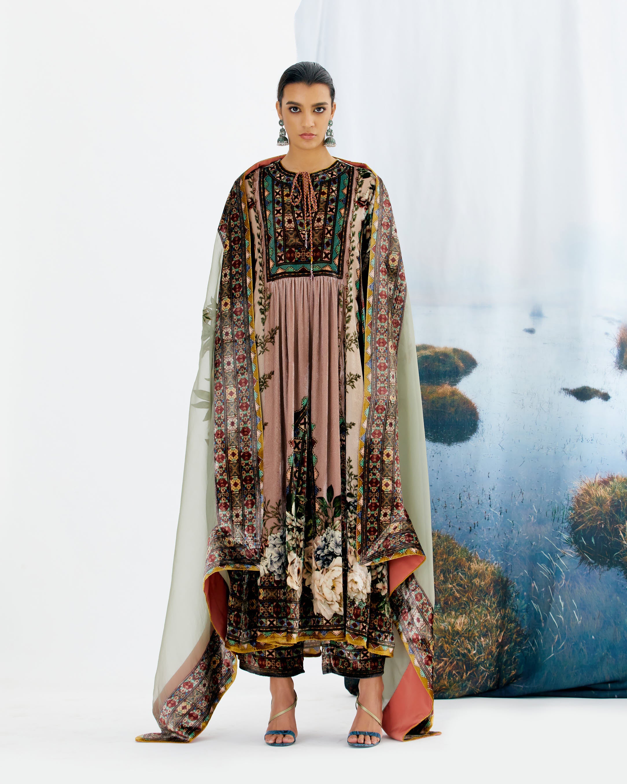 Notting Hill : Anisha - Ivory/Sage