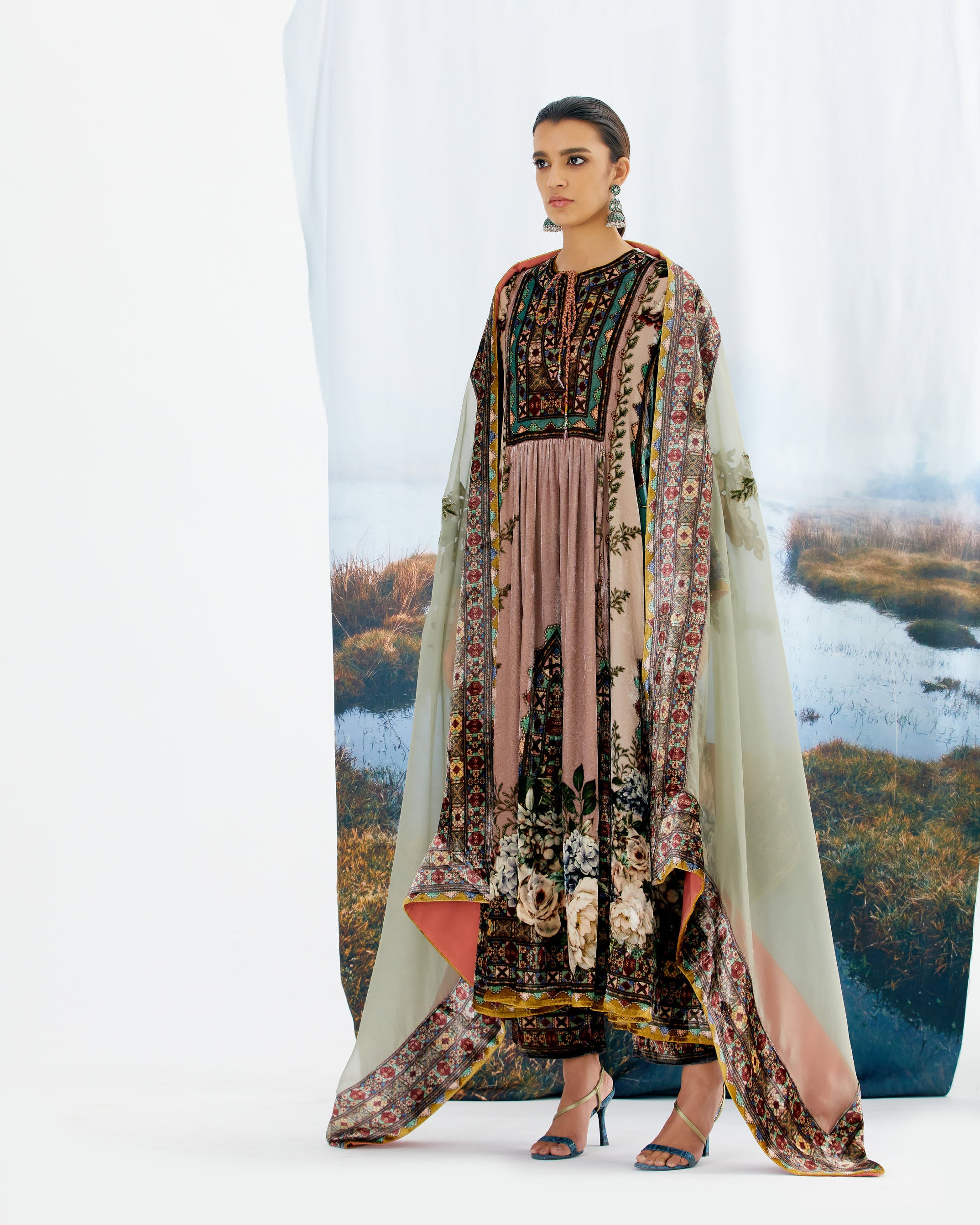 Notting Hill : Anisha - Ivory/Sage