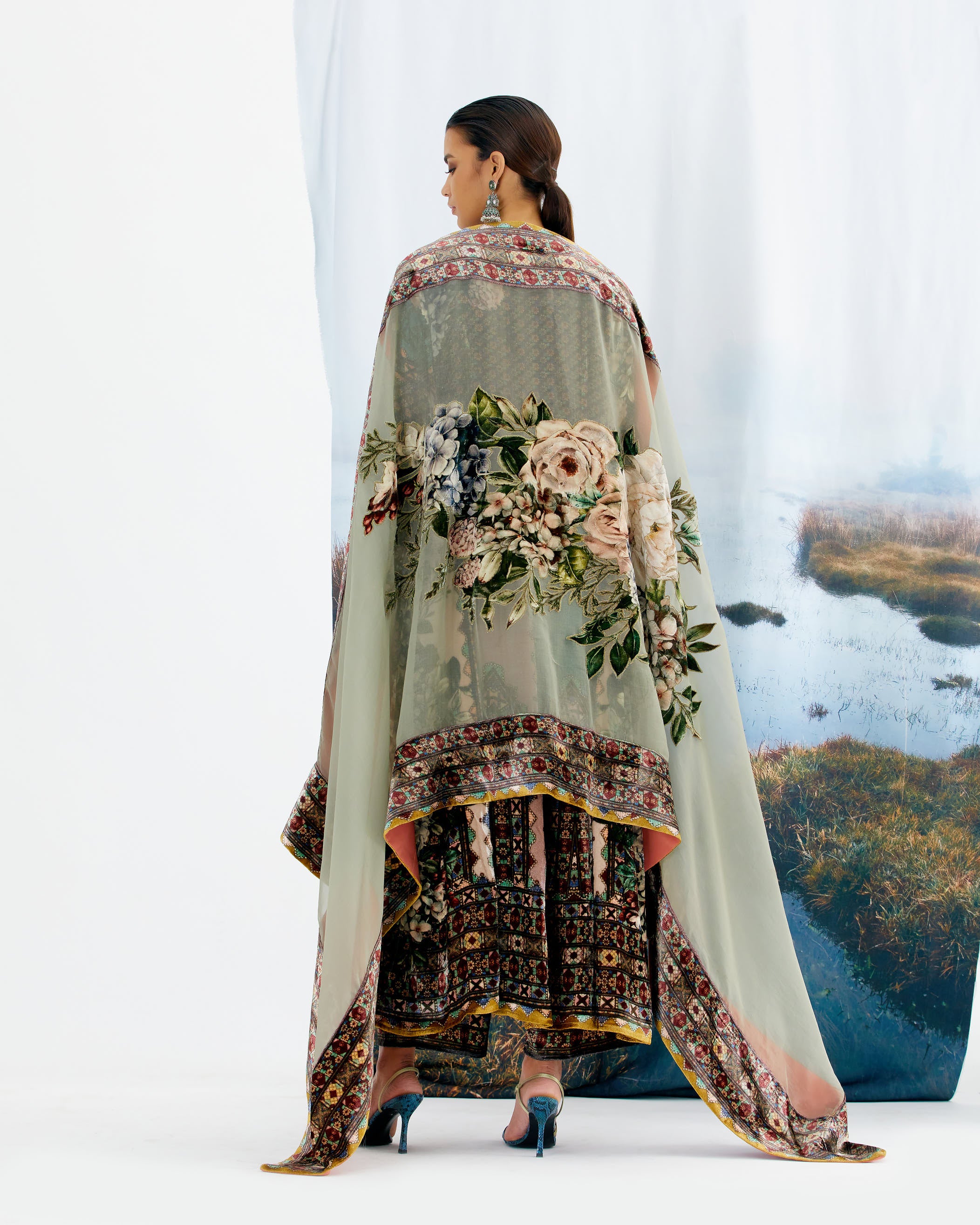 Notting Hill : Anisha - Ivory/Sage
