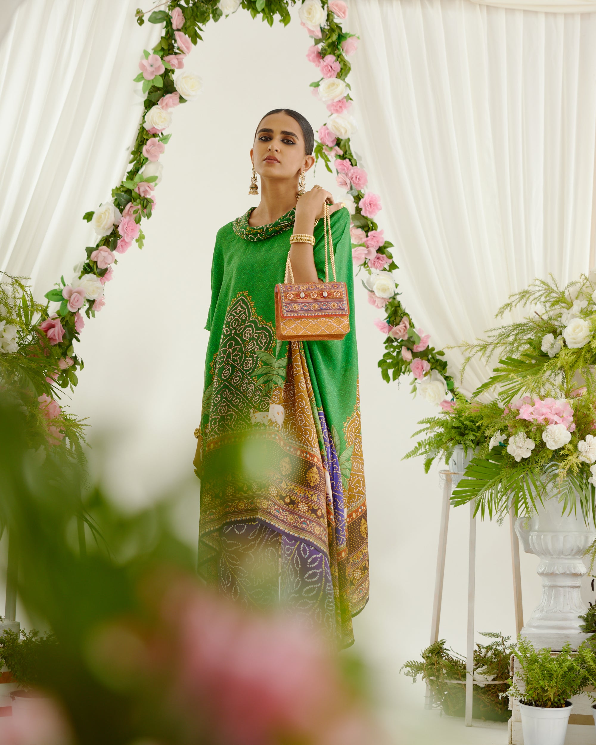 Vrindavan : Lavanya - Green