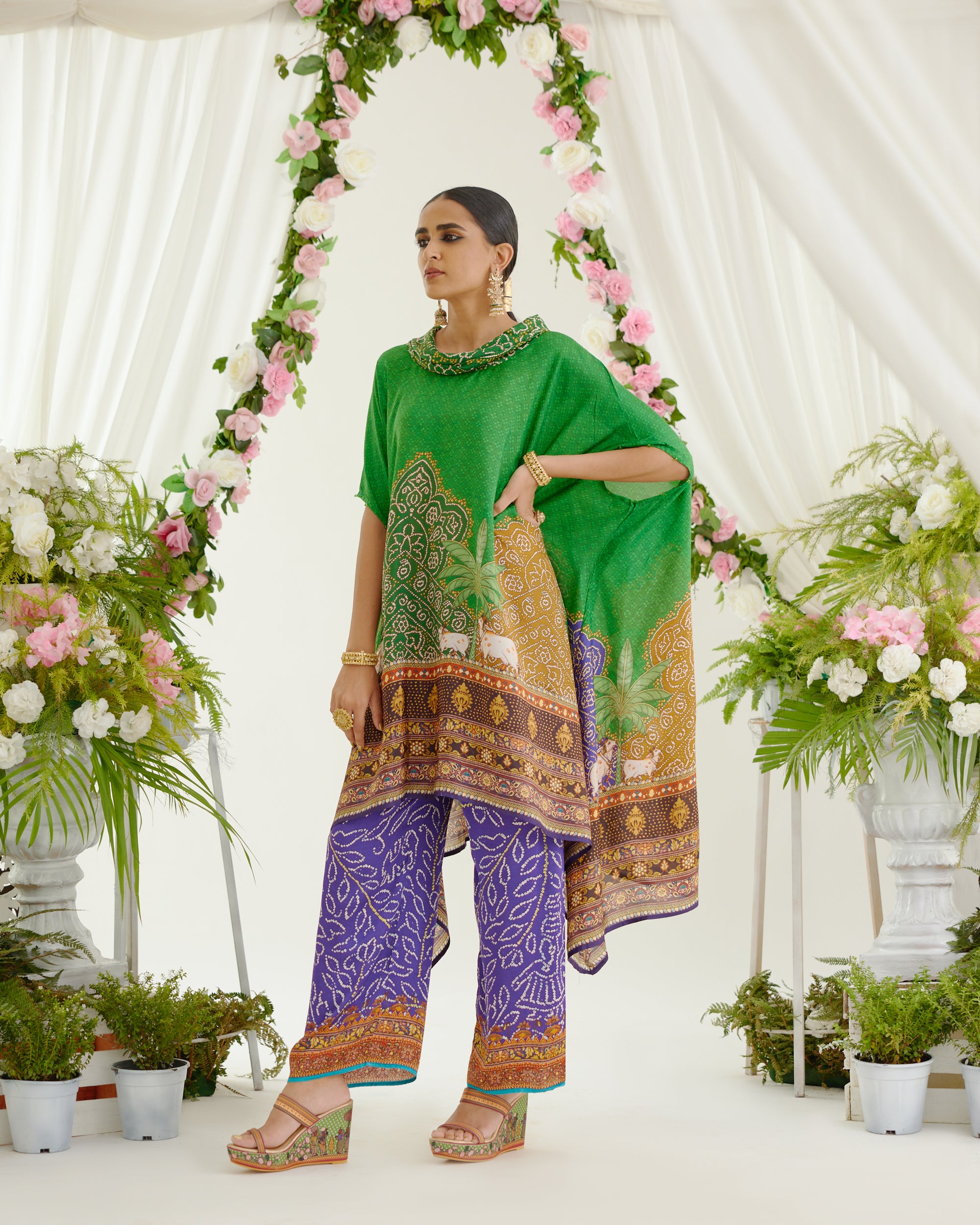 Vrindavan : Lavanya - Green