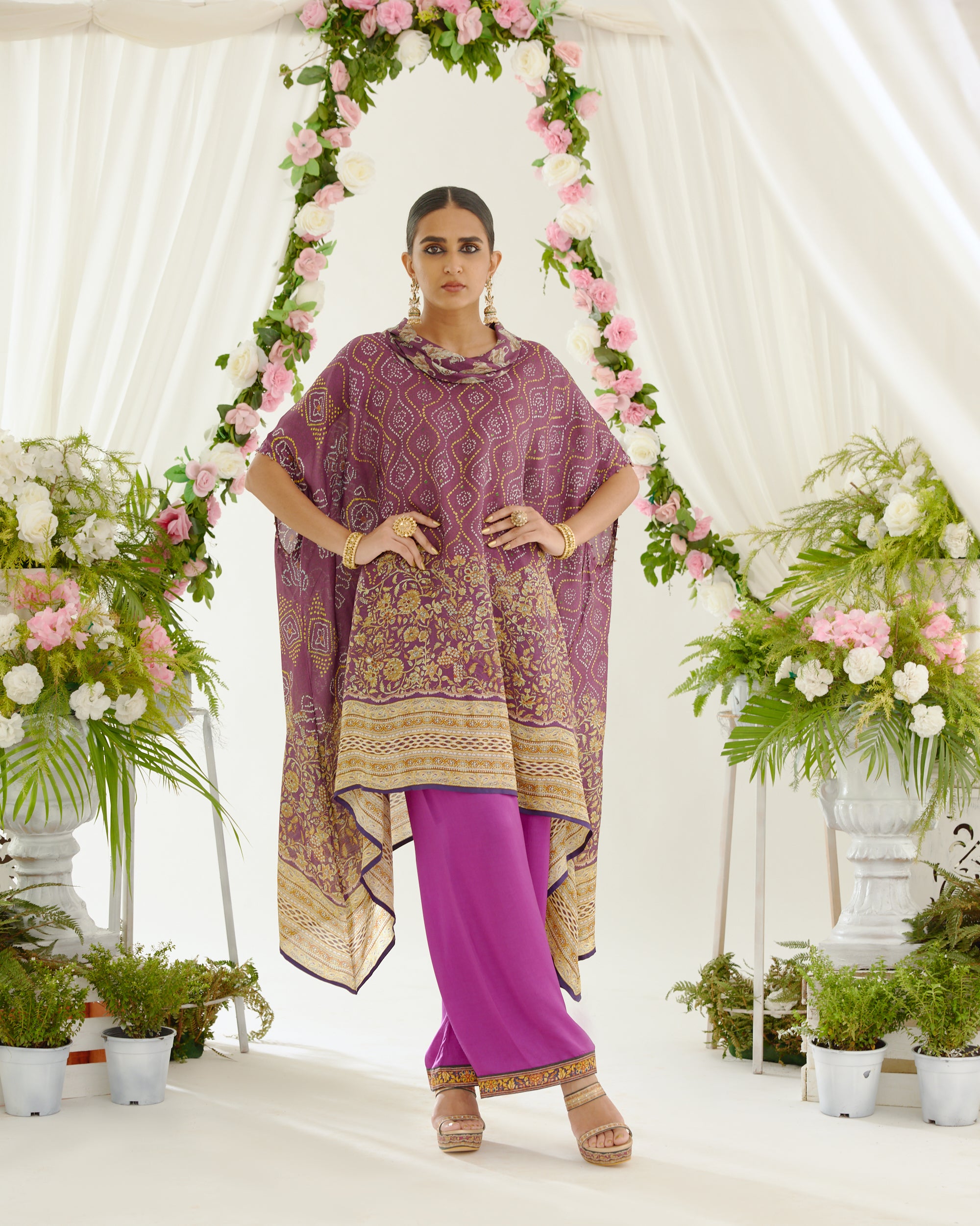 Vrindavan : Lavanya - Plum